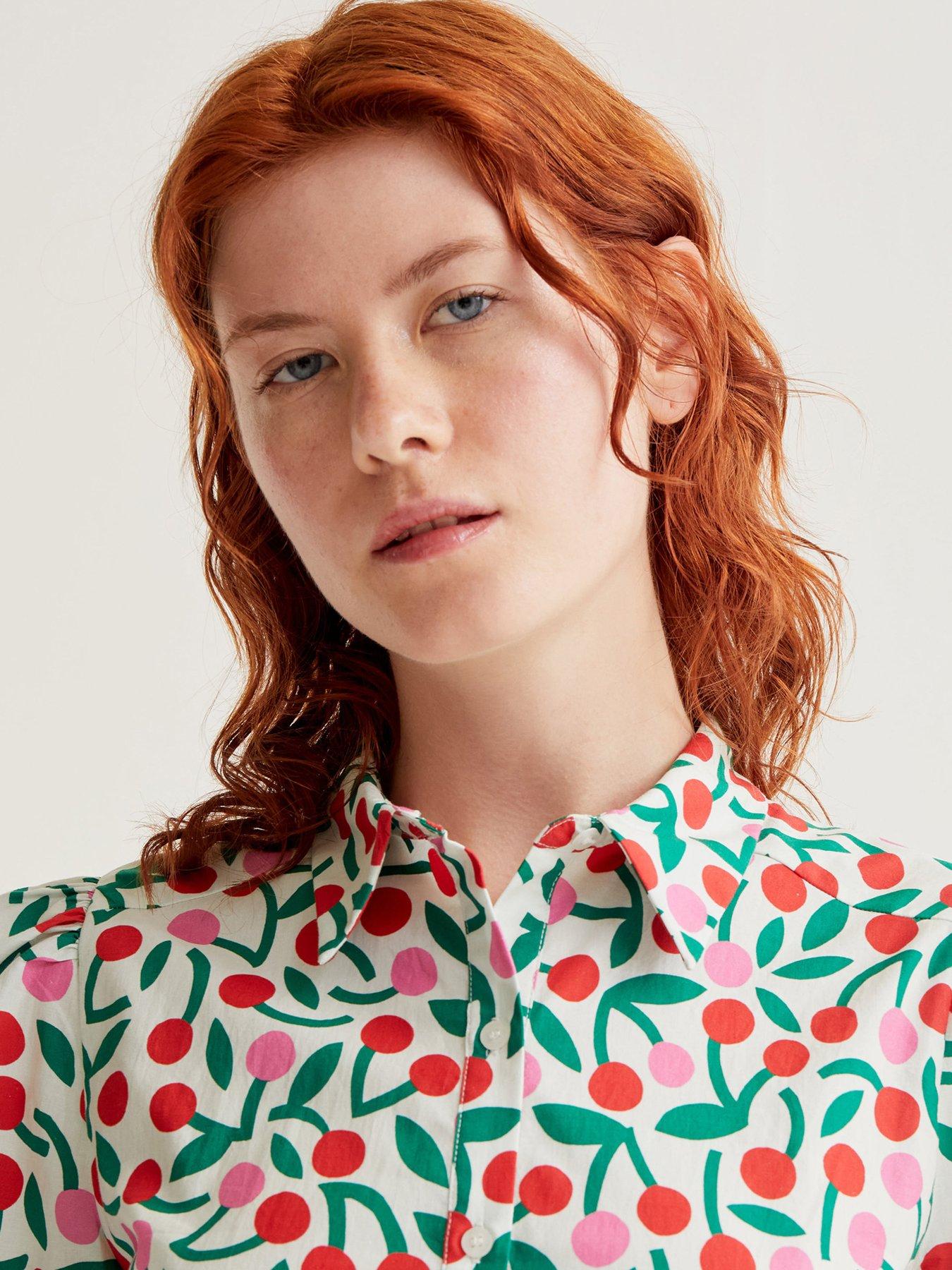 compania-fantastica-cherries-short-sleeve-shirt-multioutfit