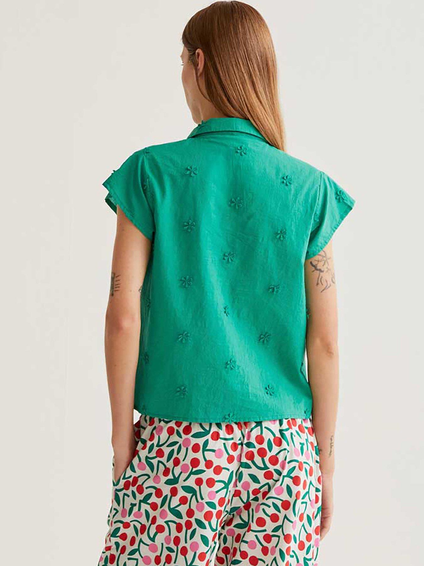 compania-fantastica-short-sleeve-flower-shirtstillFront