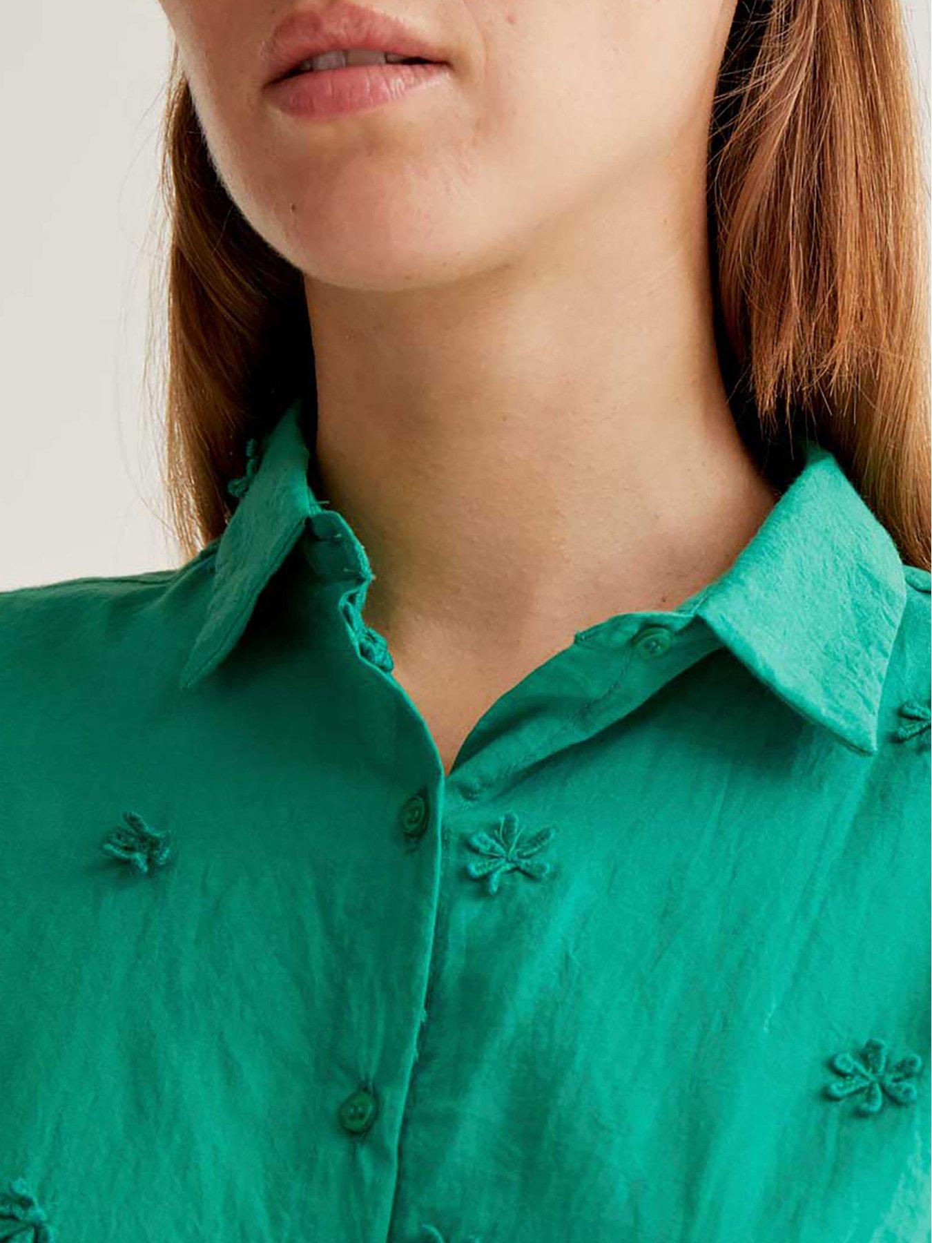 compania-fantastica-short-sleeve-flower-shirtoutfit