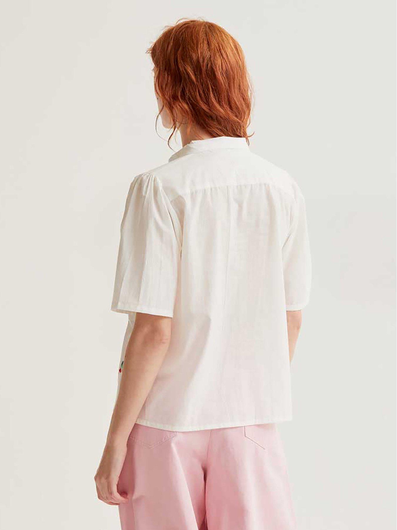 Image 2 of 5 of Compania Fantastica CHERRIES SHORT SLEEVE SHIRT