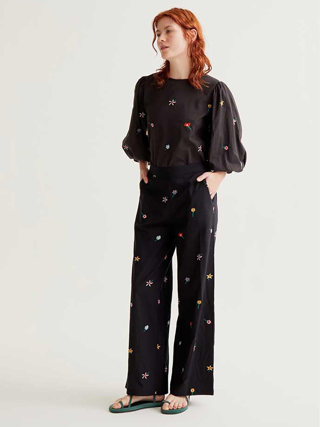 compania-fantastica-flowers-trousers-blackback