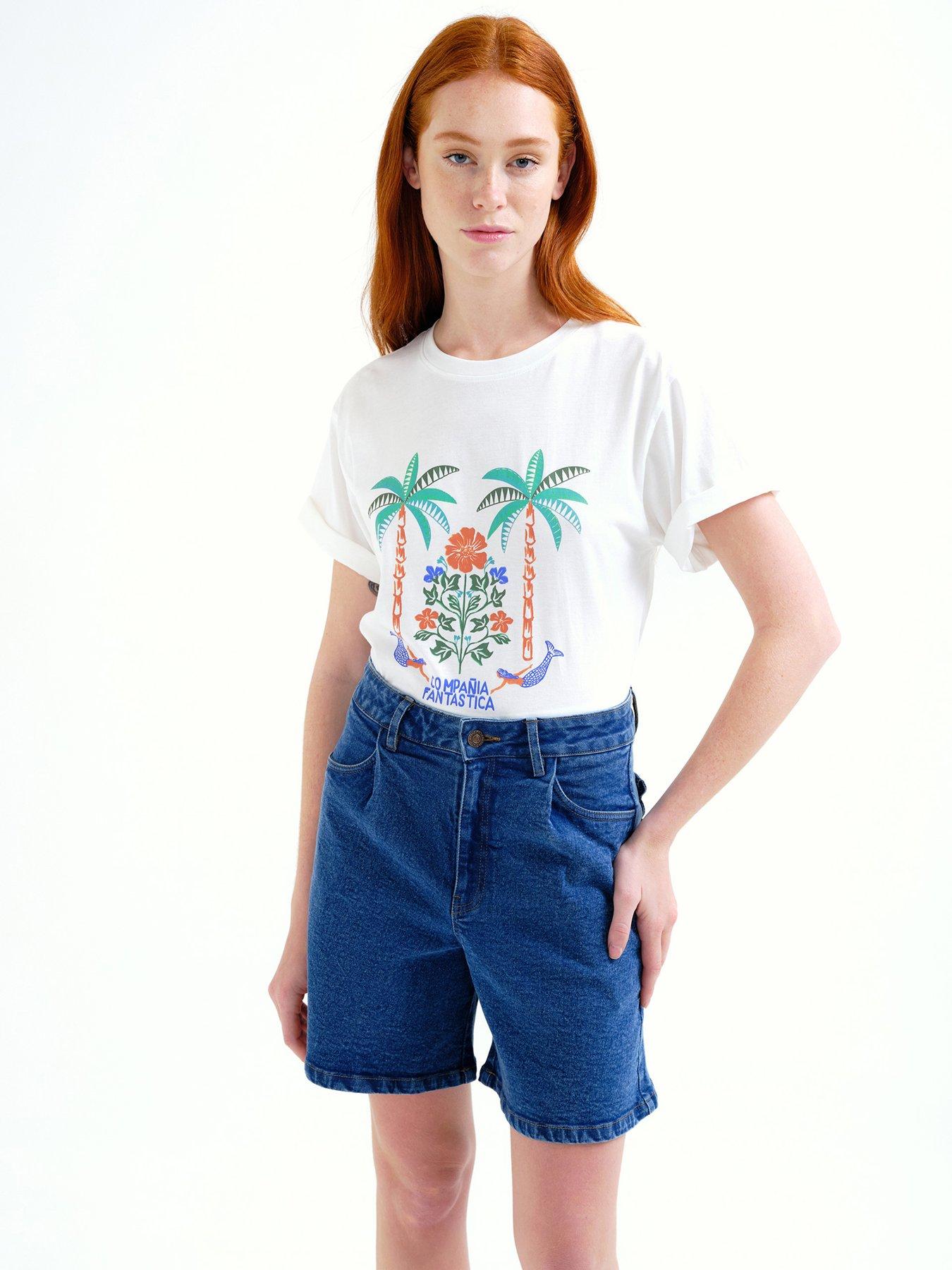 Compania Fantastica PALM TREE T-SHIRT