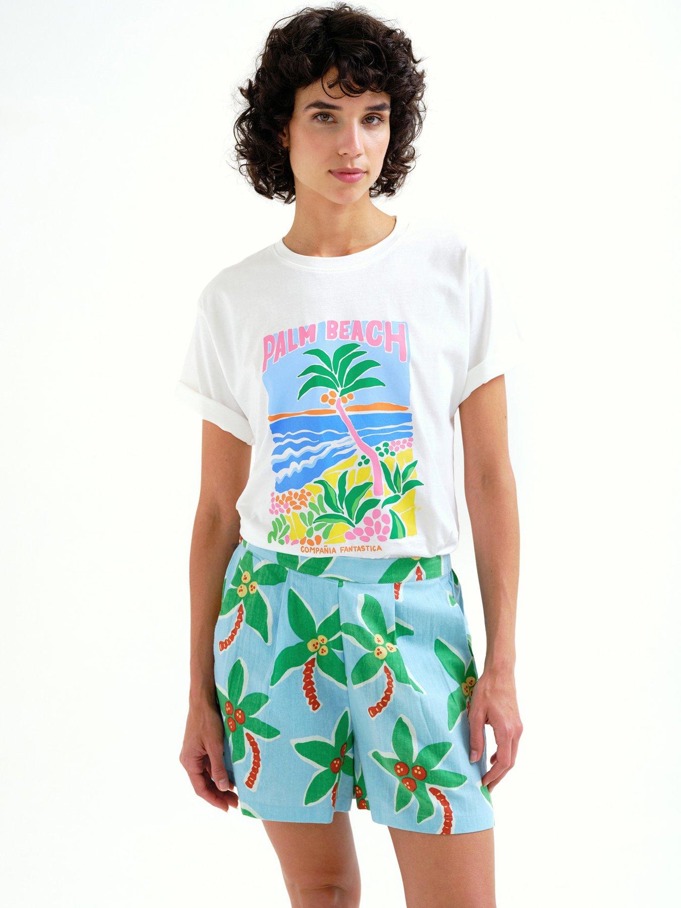Compania Fantastica PALM BEACH T-SHIRT