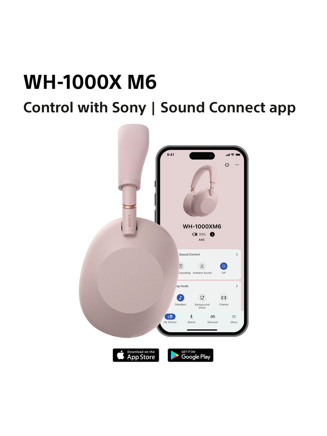 Image 5 of 8 of Sony WH1000XM6 WIRELESS NOISE CANCELLING OVERHEAD HEADPHONE - PINK
