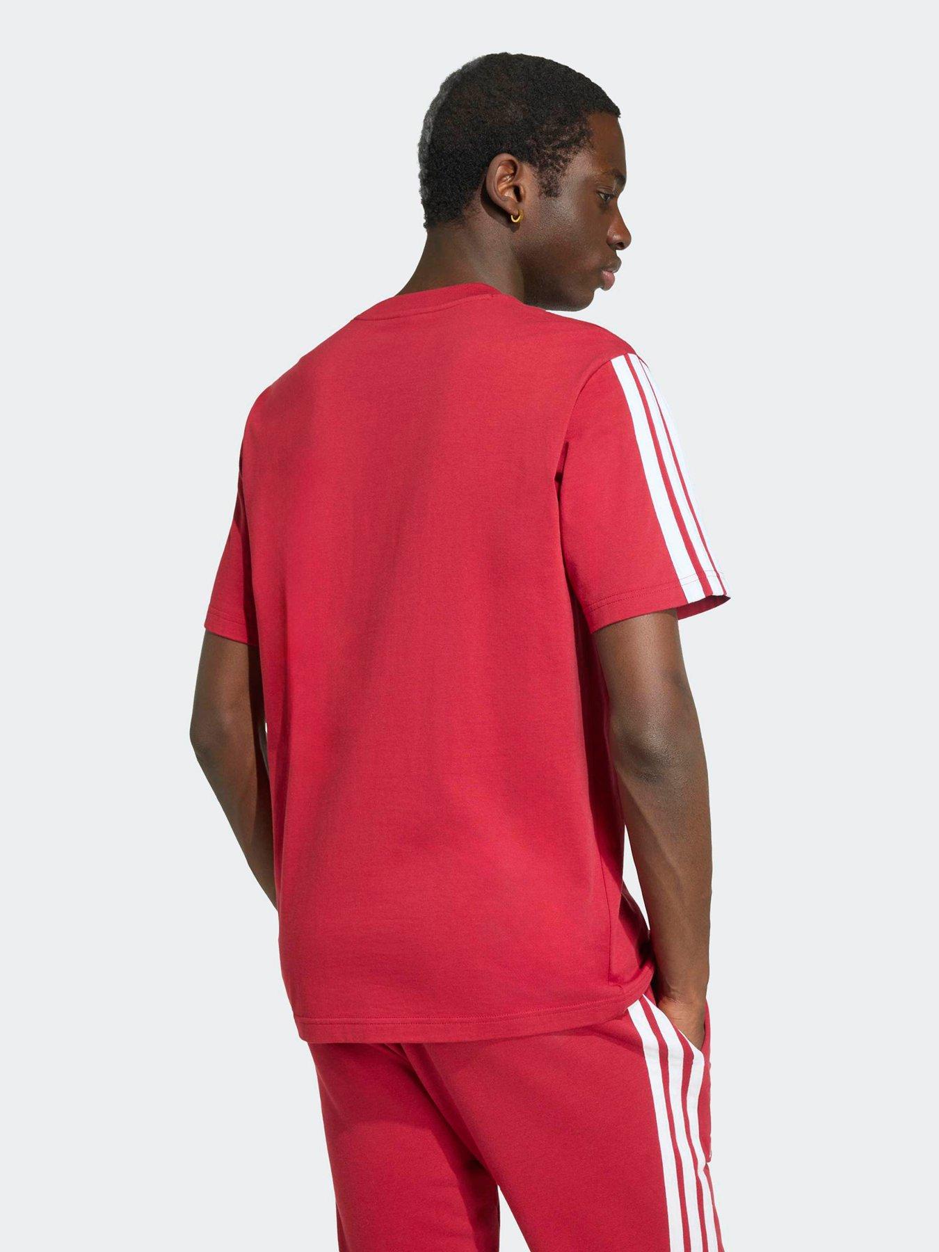 Image 2 of 5 of adidas Mens Liverpool FC DNA T-Shirt - Red