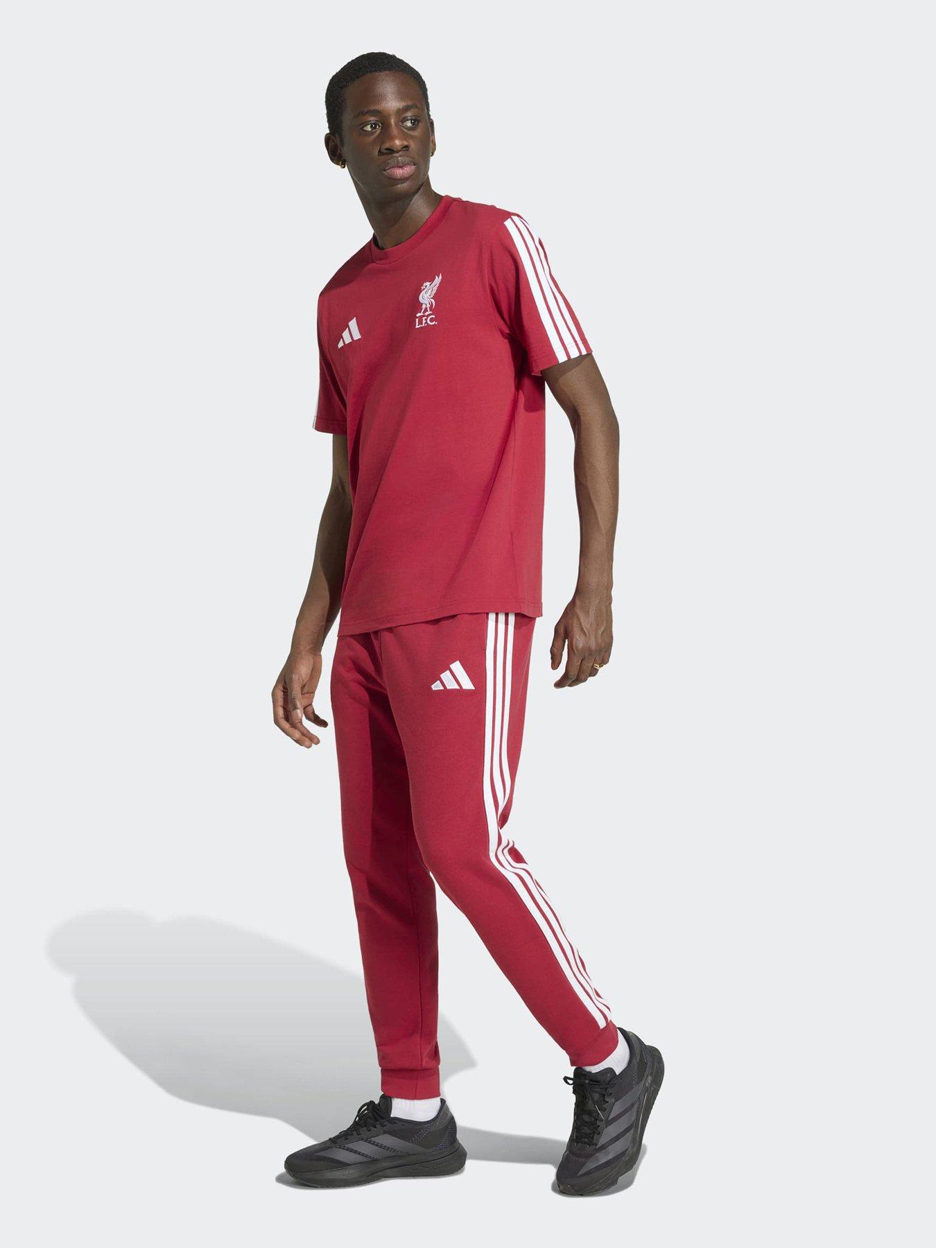 Image 3 of 5 of adidas Mens Liverpool FC DNA T-Shirt - Red