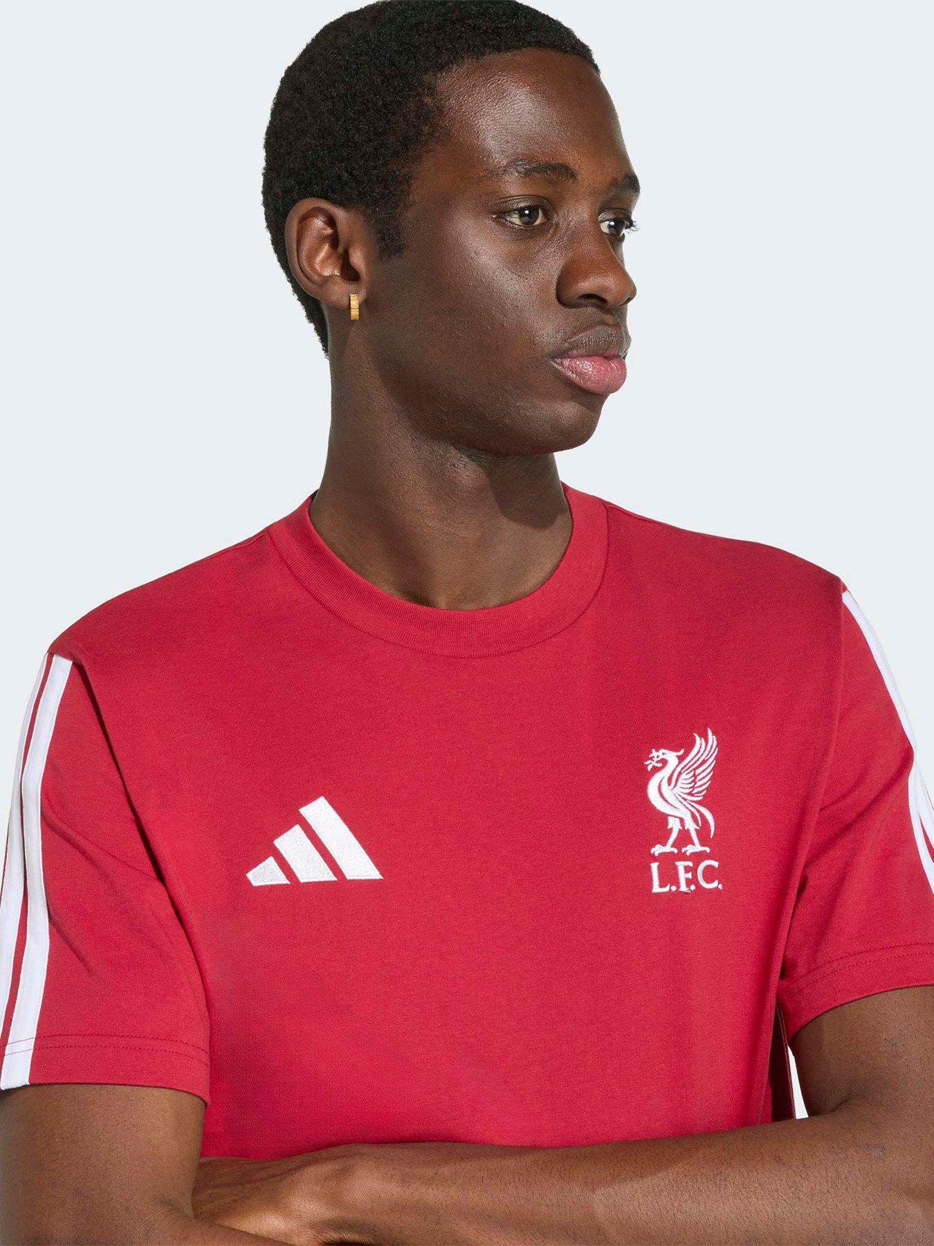 Image 5 of 5 of adidas Mens Liverpool FC DNA T-Shirt - Red