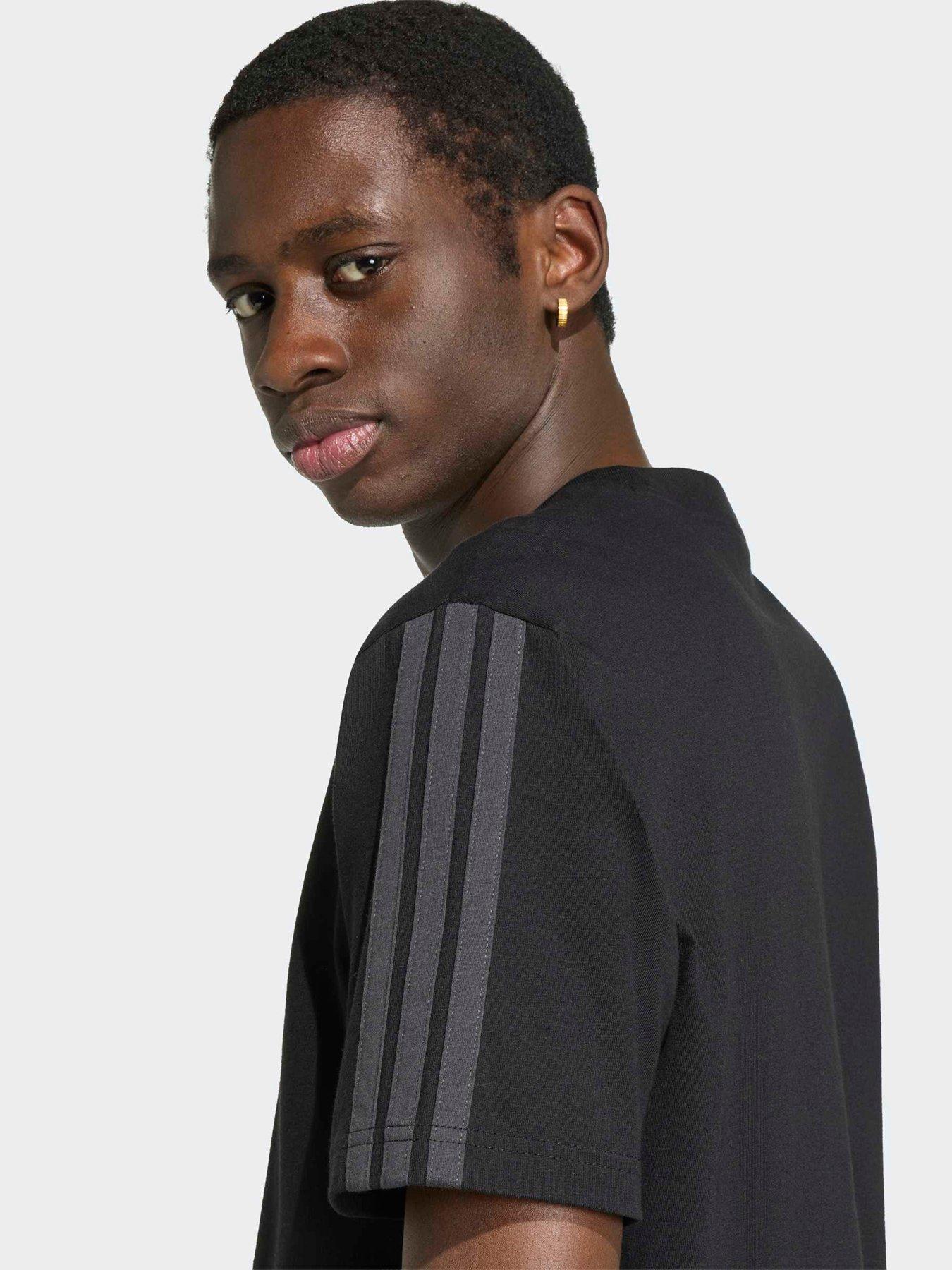 Image 4 of 5 of adidas Mens Liverpool FC DNA T-Shirt - Black