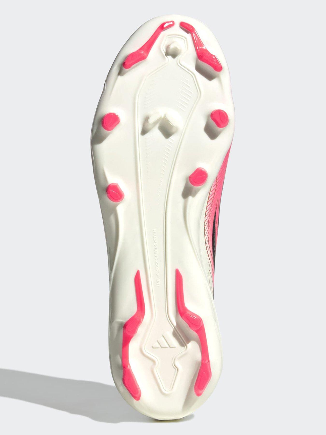 Image 5 of 6 of adidas Junior F50 Hyperfast League Firm Ground Football Boots - Pink