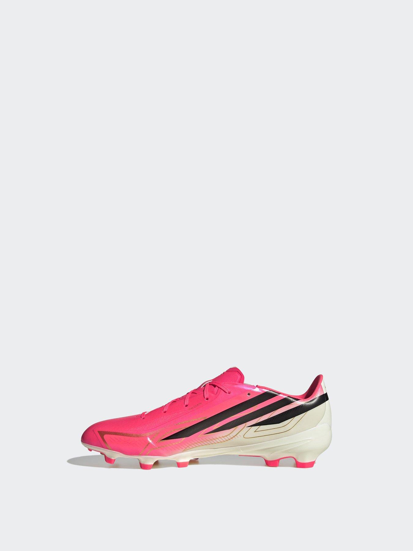 Image 6 of 6 of adidas Mens F50 Hyperfast League Firm Ground Football Boots - Pink