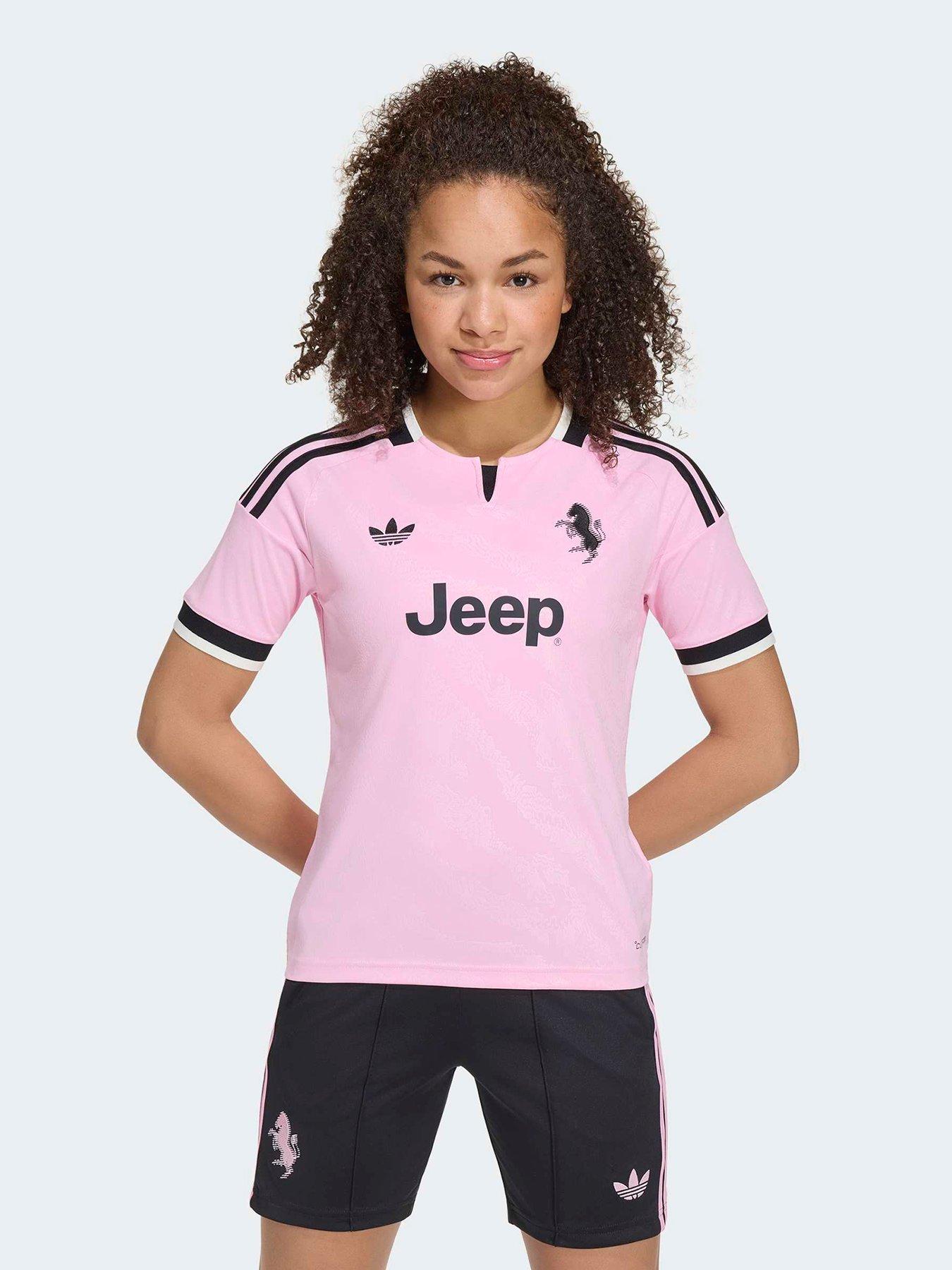 adidas Junior Juventus Fc 26/27 Away Stadium Replica Shirt - Pink