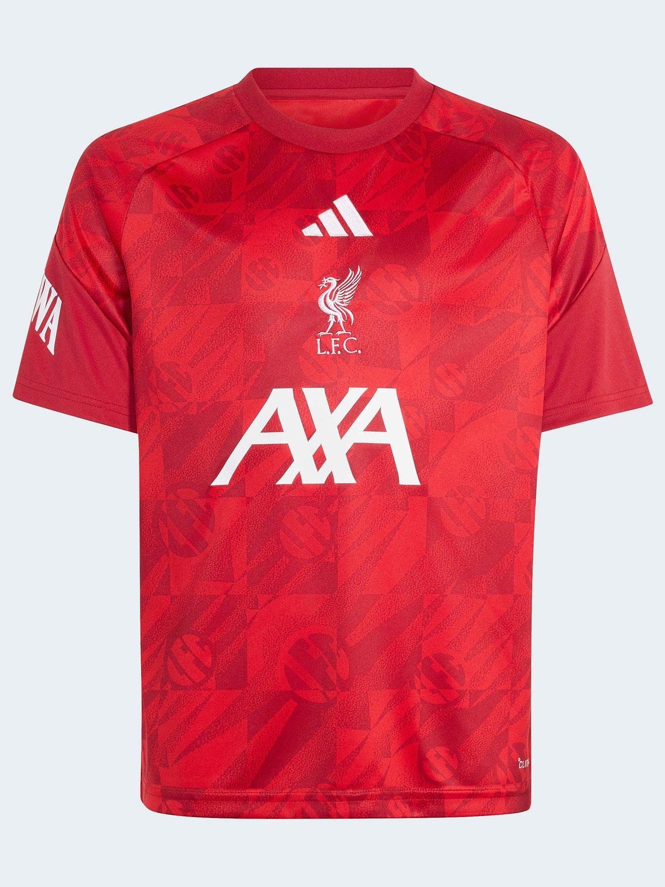 Image 2 of 6 of adidas Junior Liverpool FC 26/27 Home Pre Match Shirt - Red