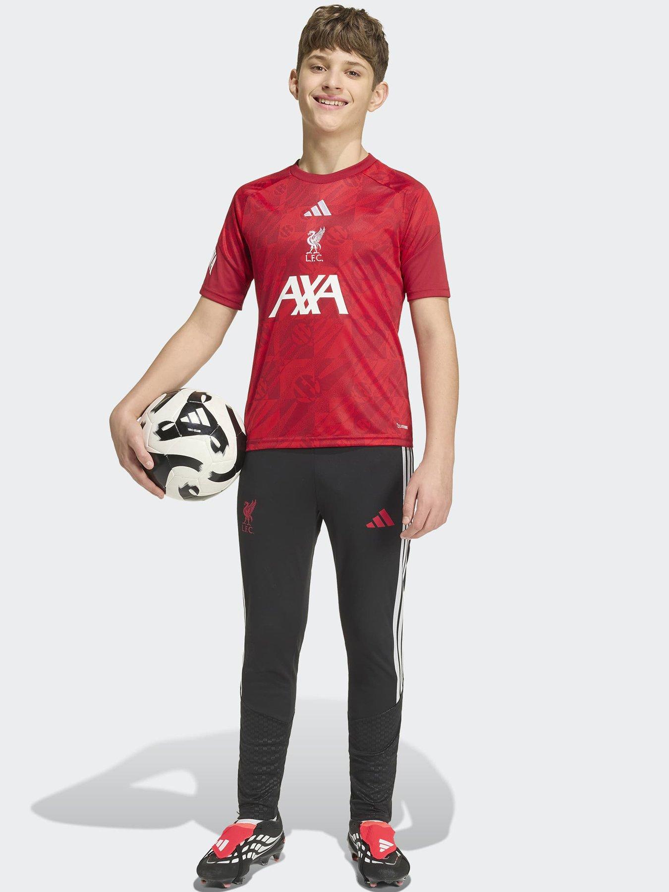Image 4 of 6 of adidas Junior Liverpool FC 26/27 Home Pre Match Shirt - Red