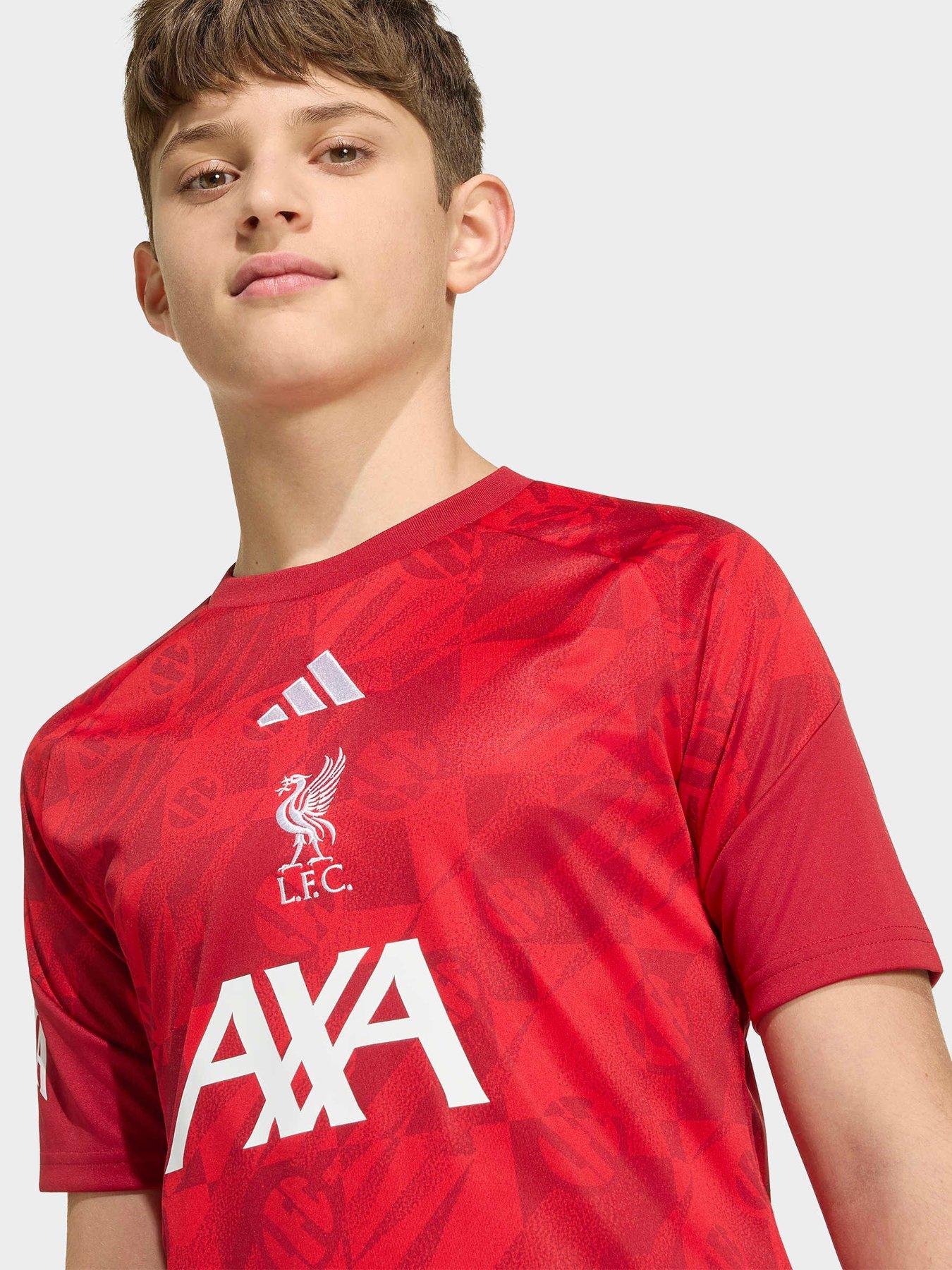 Image 5 of 6 of adidas Junior Liverpool FC 26/27 Home Pre Match Shirt - Red