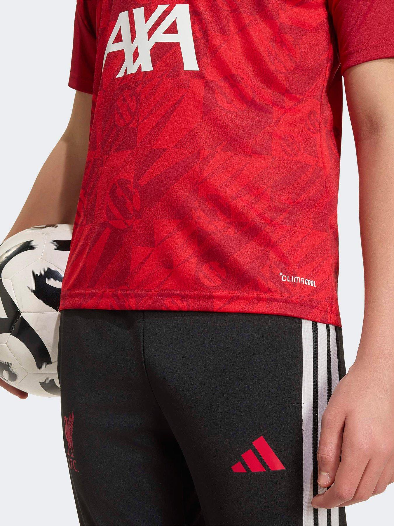 Image 6 of 6 of adidas Junior Liverpool FC 26/27 Home Pre Match Shirt - Red
