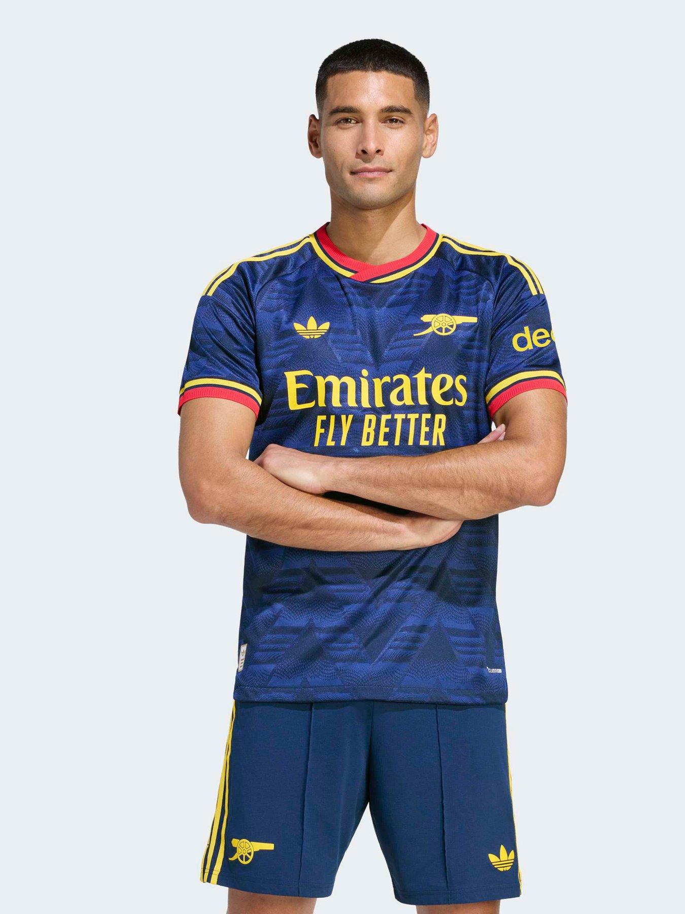 adidas Mens Arsenal Fc 26/27 Away Authentic Replica Shirt - Navy