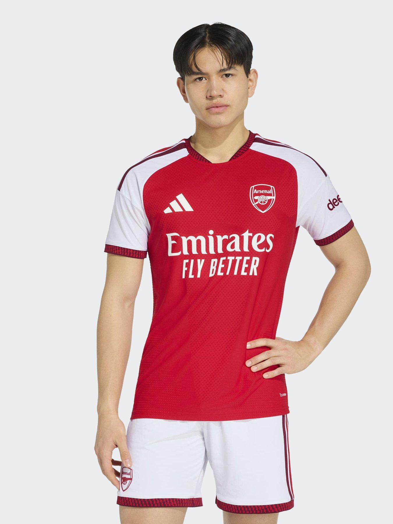 adidas Mens Arsenal Fc 26/27 Home Authentic Replica Shirt - Red