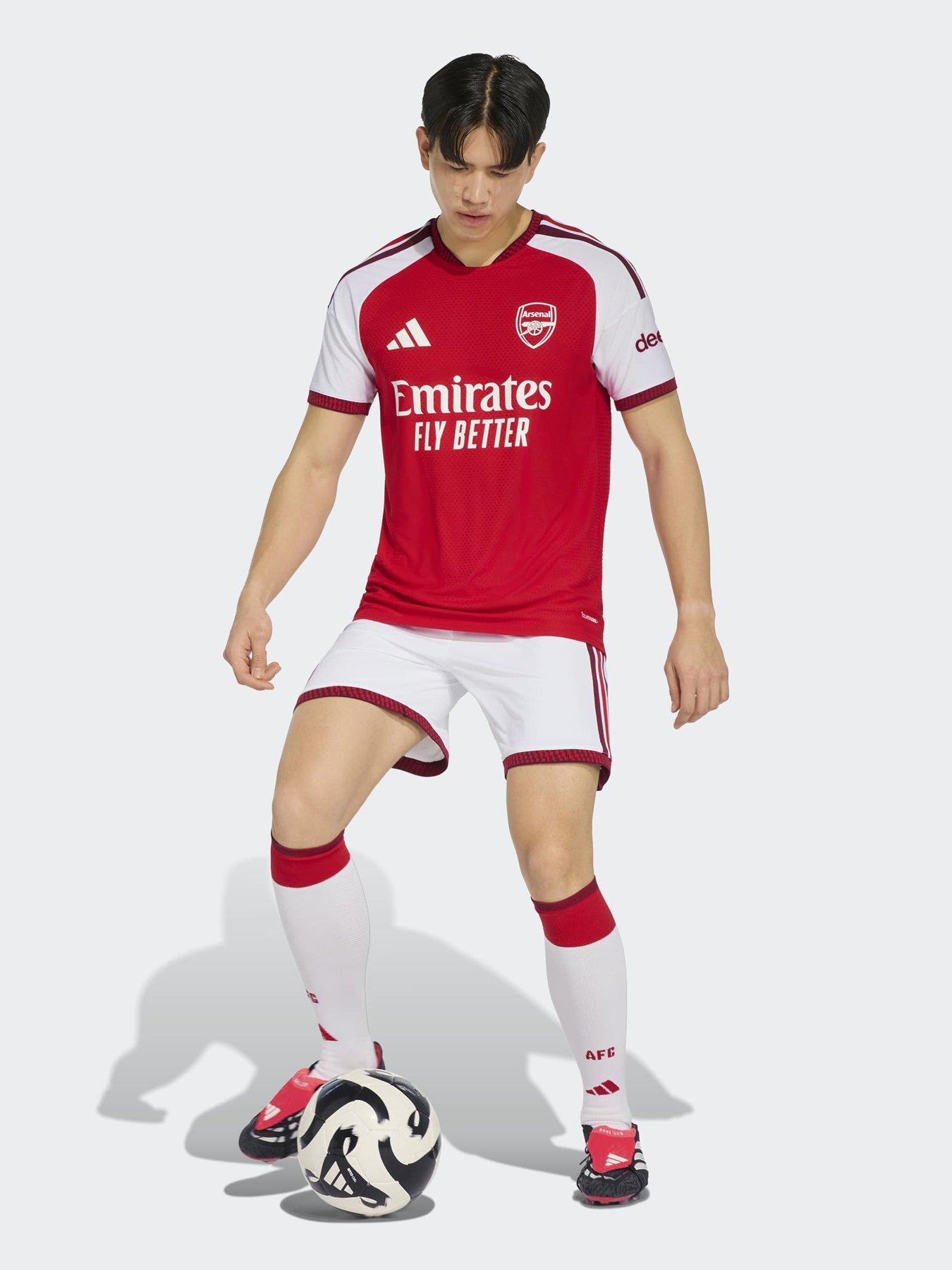 Image 3 of 5 of adidas Mens Arsenal Fc 26/27 Home Authentic Replica Shirt - Red