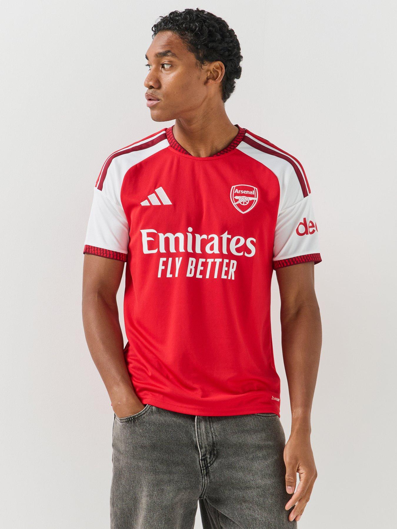 Adidas Mens Arsenal Fc 26/27 Home Stadium Replica Shirt - Red