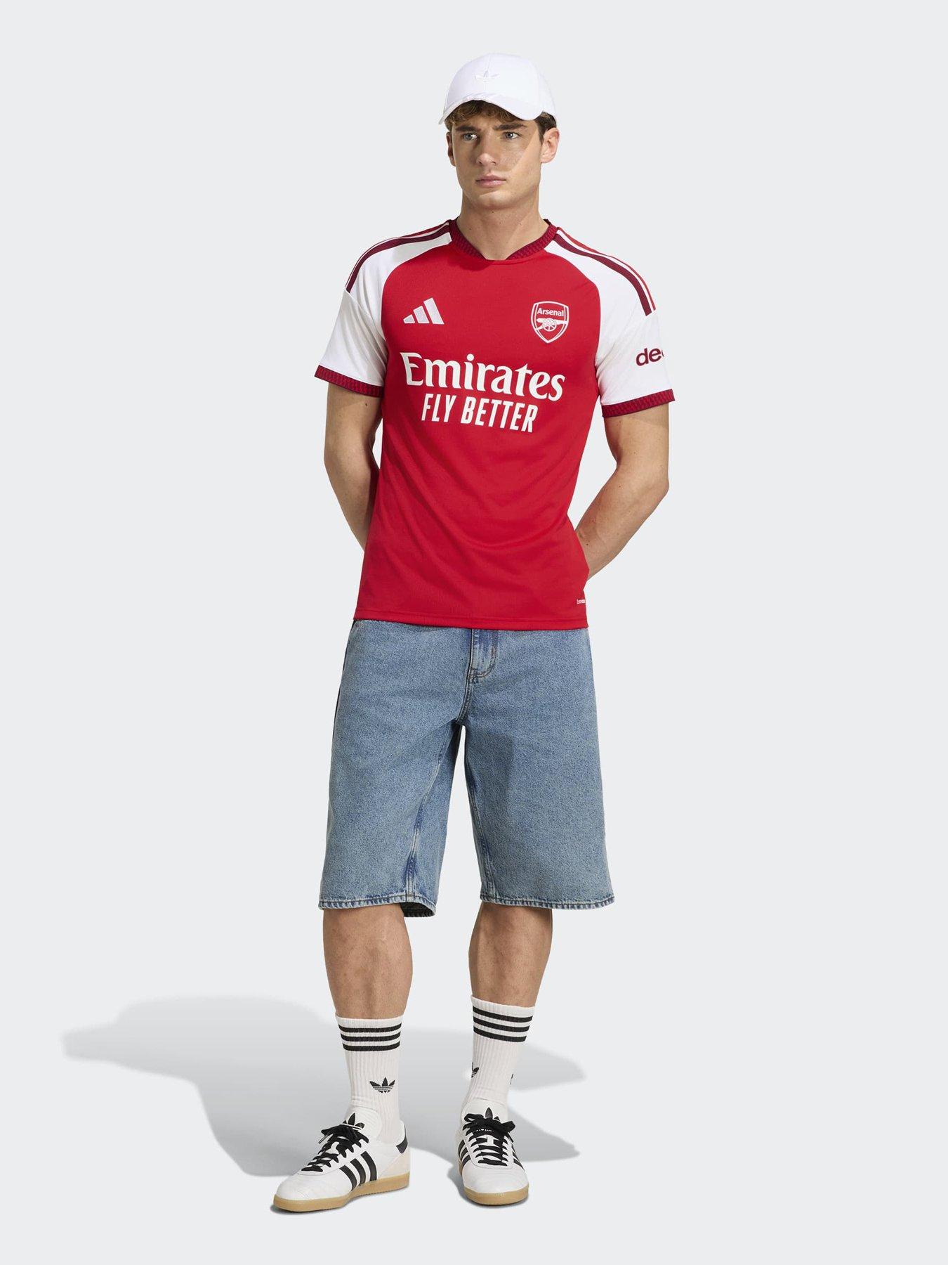 Image 3 of 5 of adidas Mens Arsenal Fc 26/27 Home Stadium Replica Shirt - Red