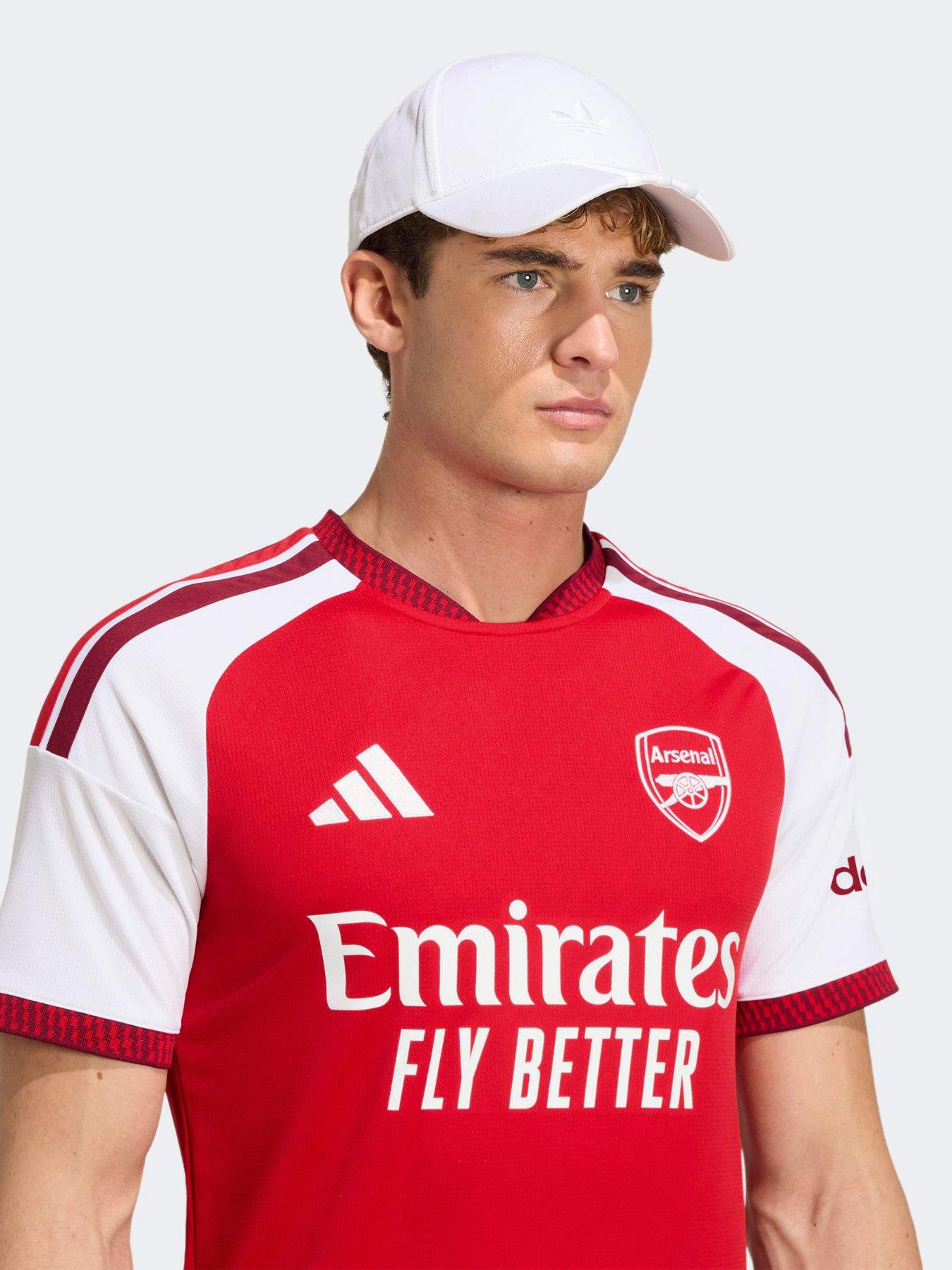 Image 4 of 5 of adidas Mens Arsenal Fc 26/27 Home Stadium Replica Shirt - Red