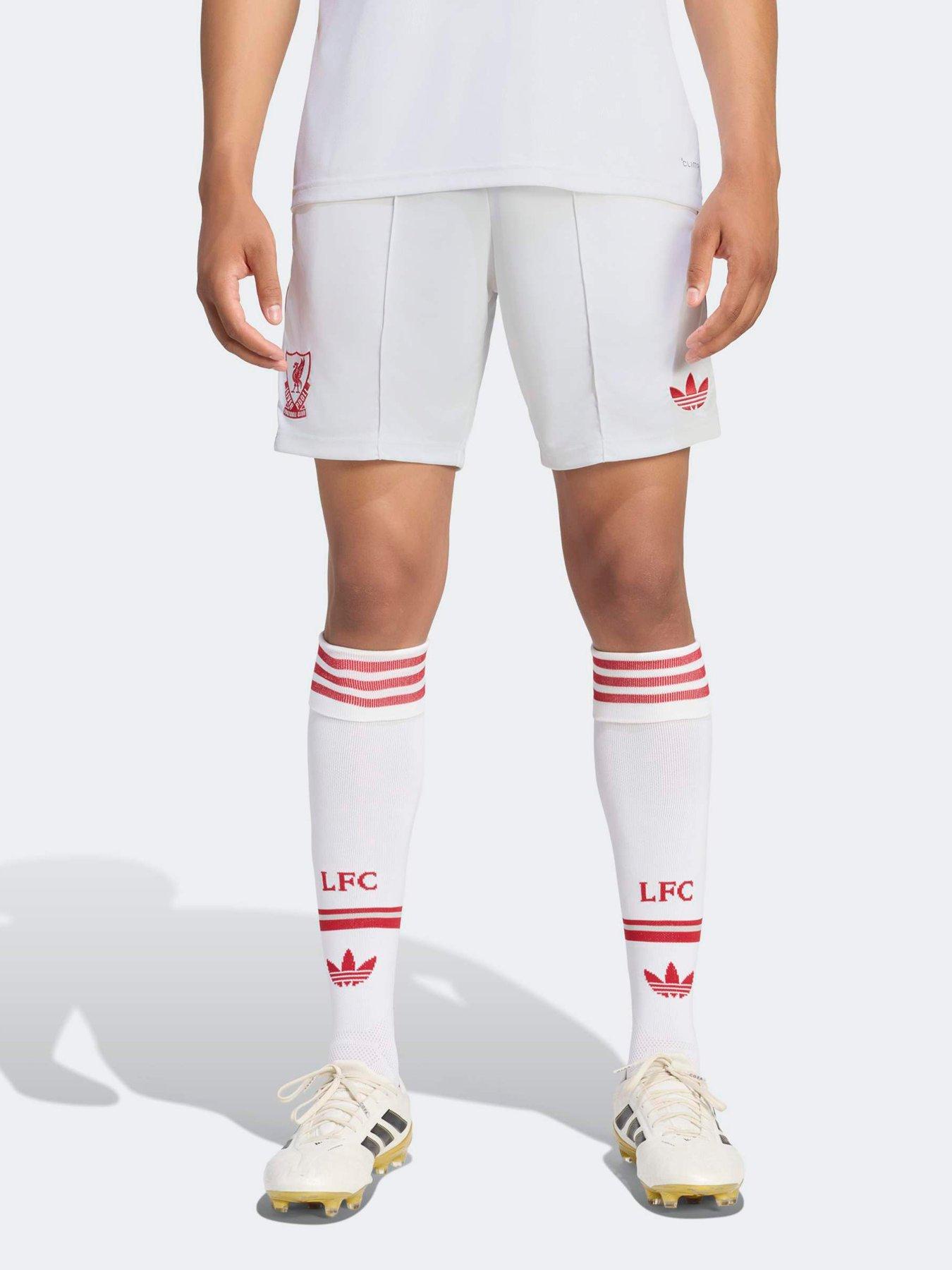 Image 1 of 5 of adidas Mens Liverpool Fc 26/27 Alternate Away Shorts - White