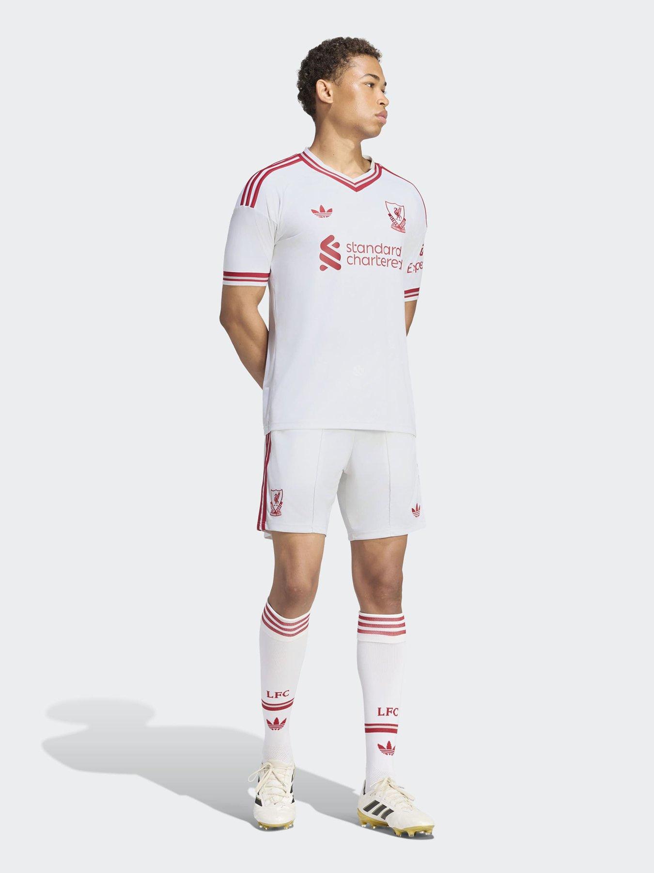 Image 3 of 5 of adidas Mens Liverpool Fc 26/27 Alternate Away Shorts - White