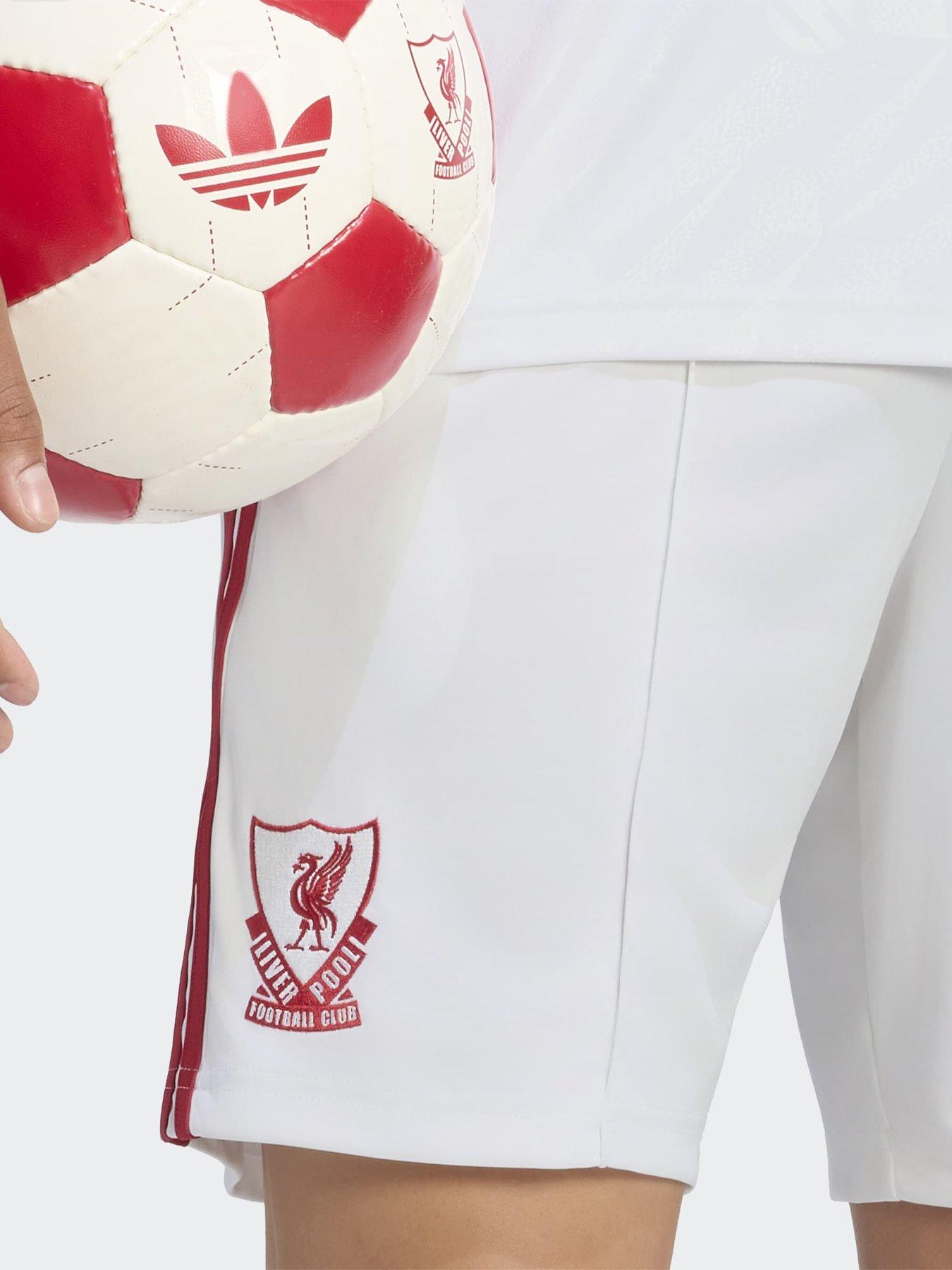 Image 4 of 5 of adidas Mens Liverpool Fc 26/27 Alternate Away Shorts - White