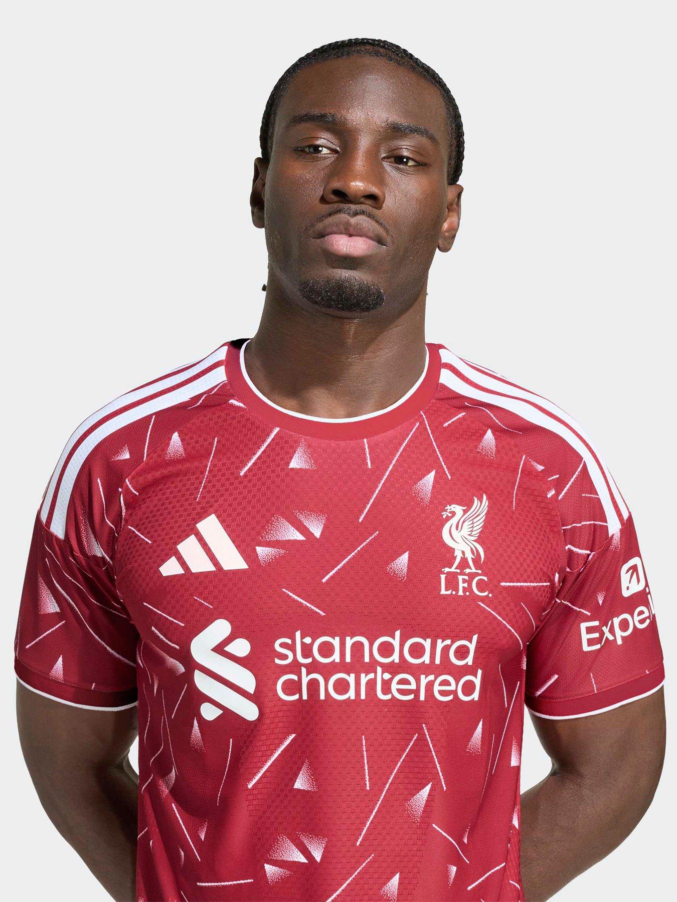 Image 4 of 5 of adidas Mens Liverpool FC 26/27 Home Authentic Replica Shirt - Red