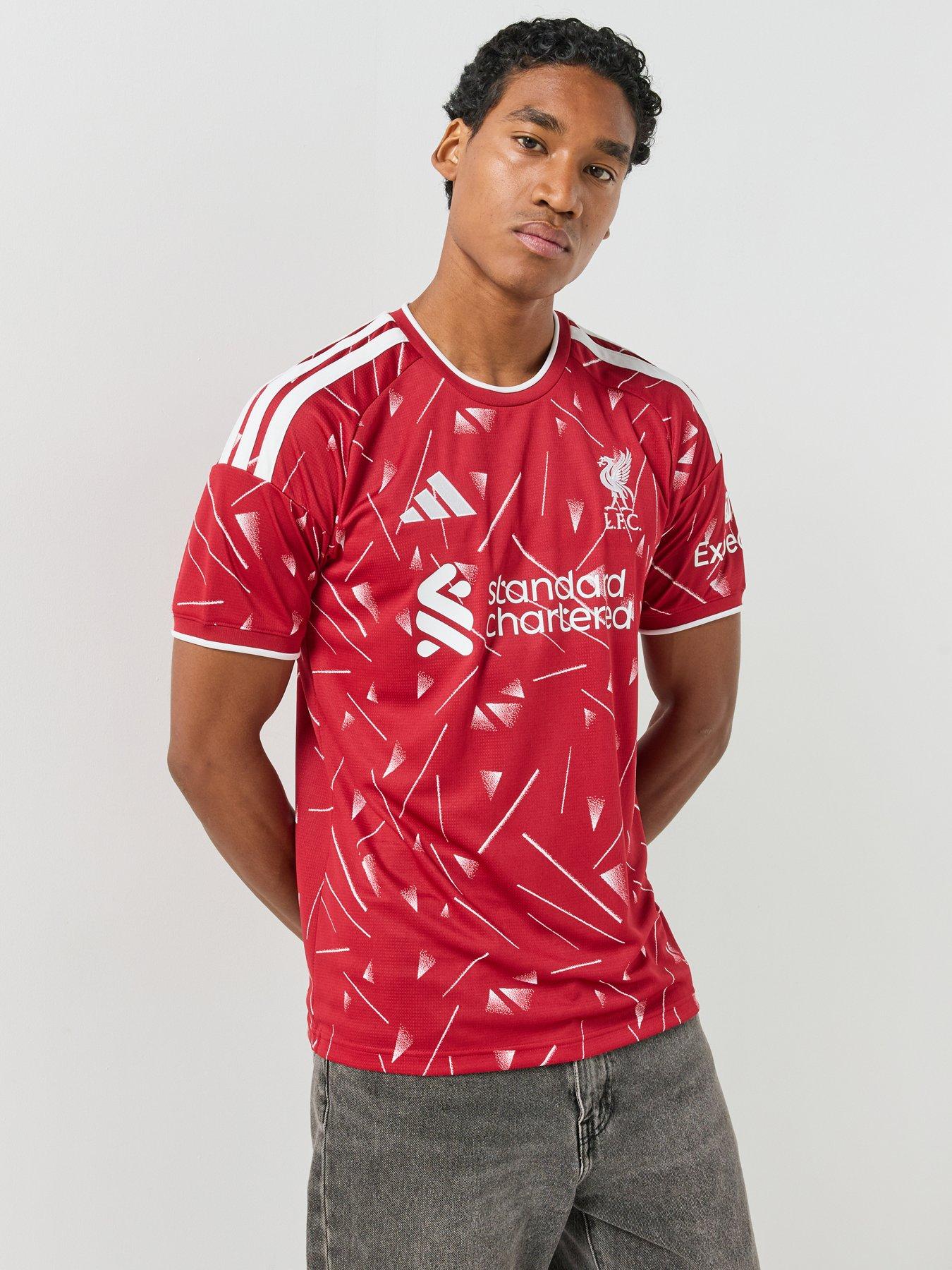 Adidas Mens Liverpool Fc 26/27 Home Stadium Replica Shirt - Red