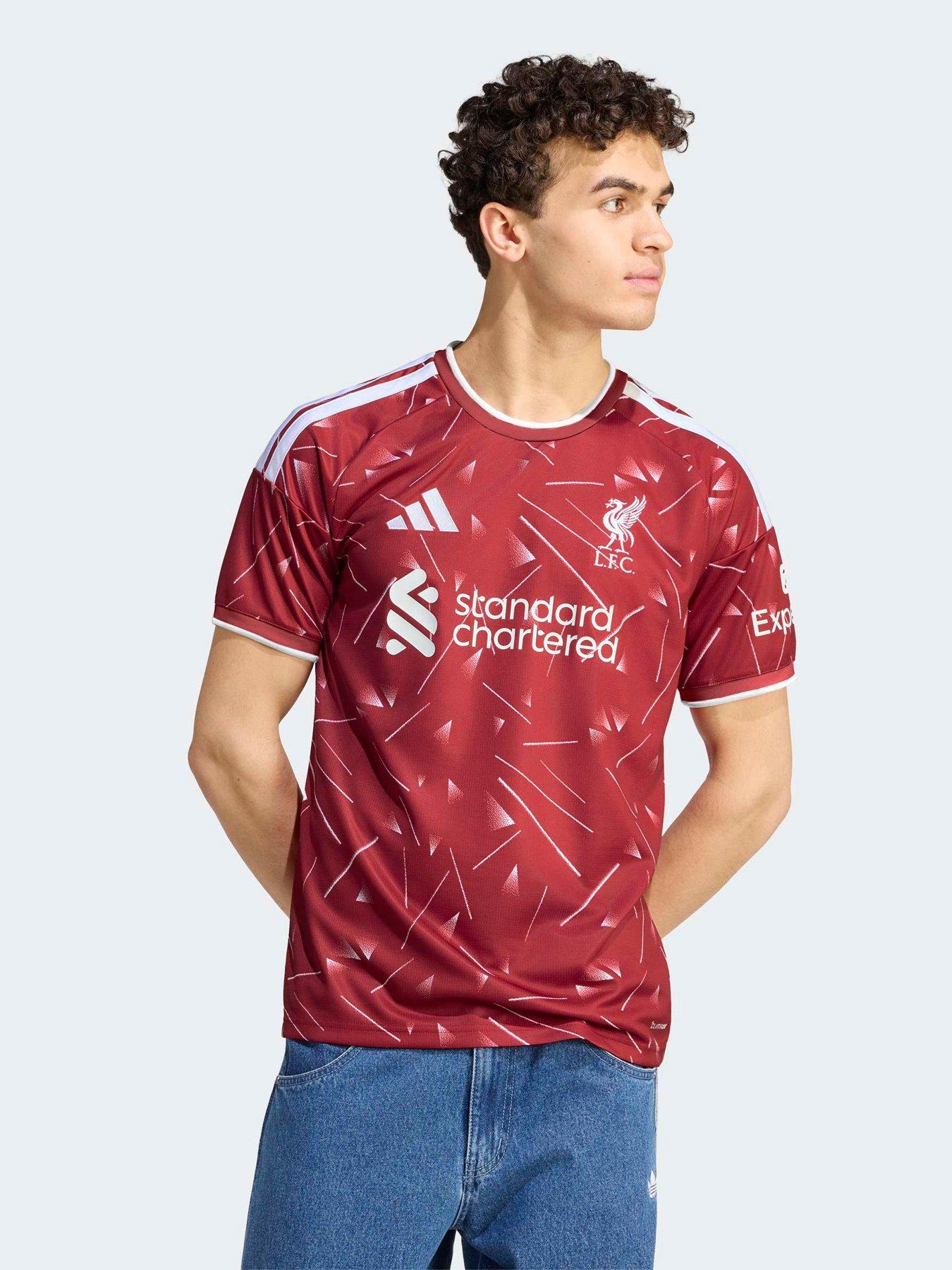 adidas Mens Liverpool Fc 26/27 Home Stadium Replica Shirt - Red