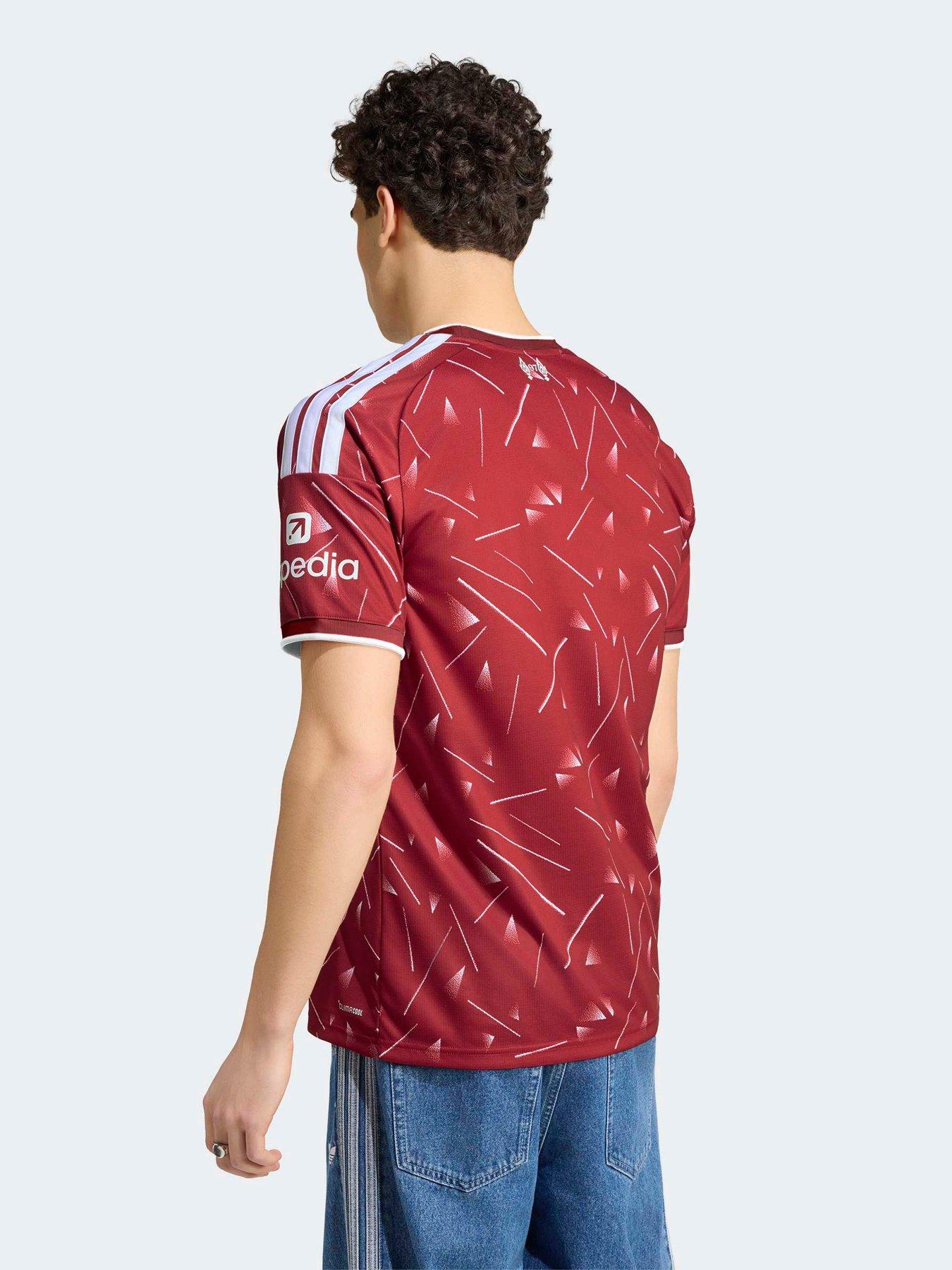 Image 2 of 5 of adidas Mens Liverpool Fc 26/27 Home Stadium Replica Shirt - Red