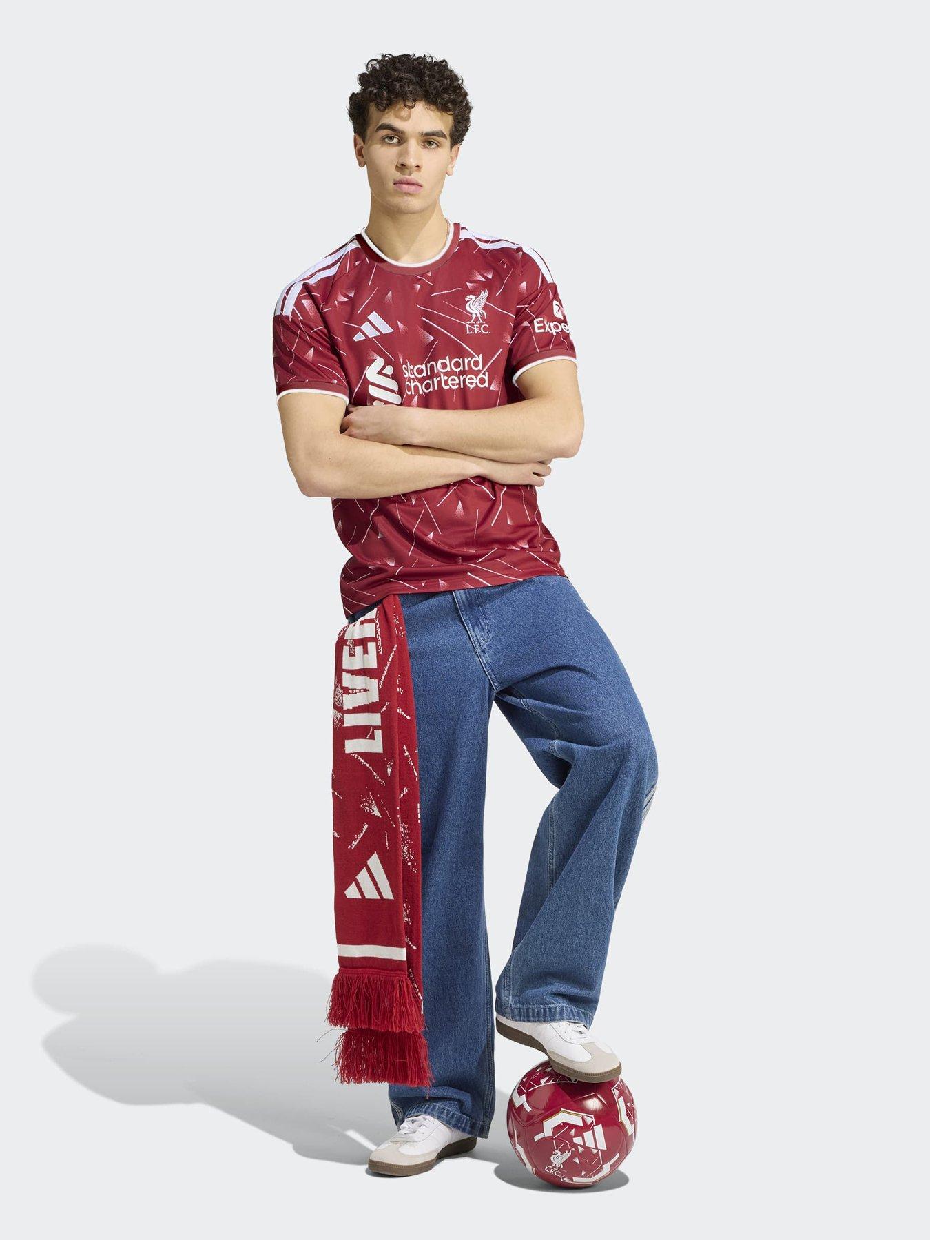 Image 3 of 5 of adidas Mens Liverpool Fc 26/27 Home Stadium Replica Shirt - Red