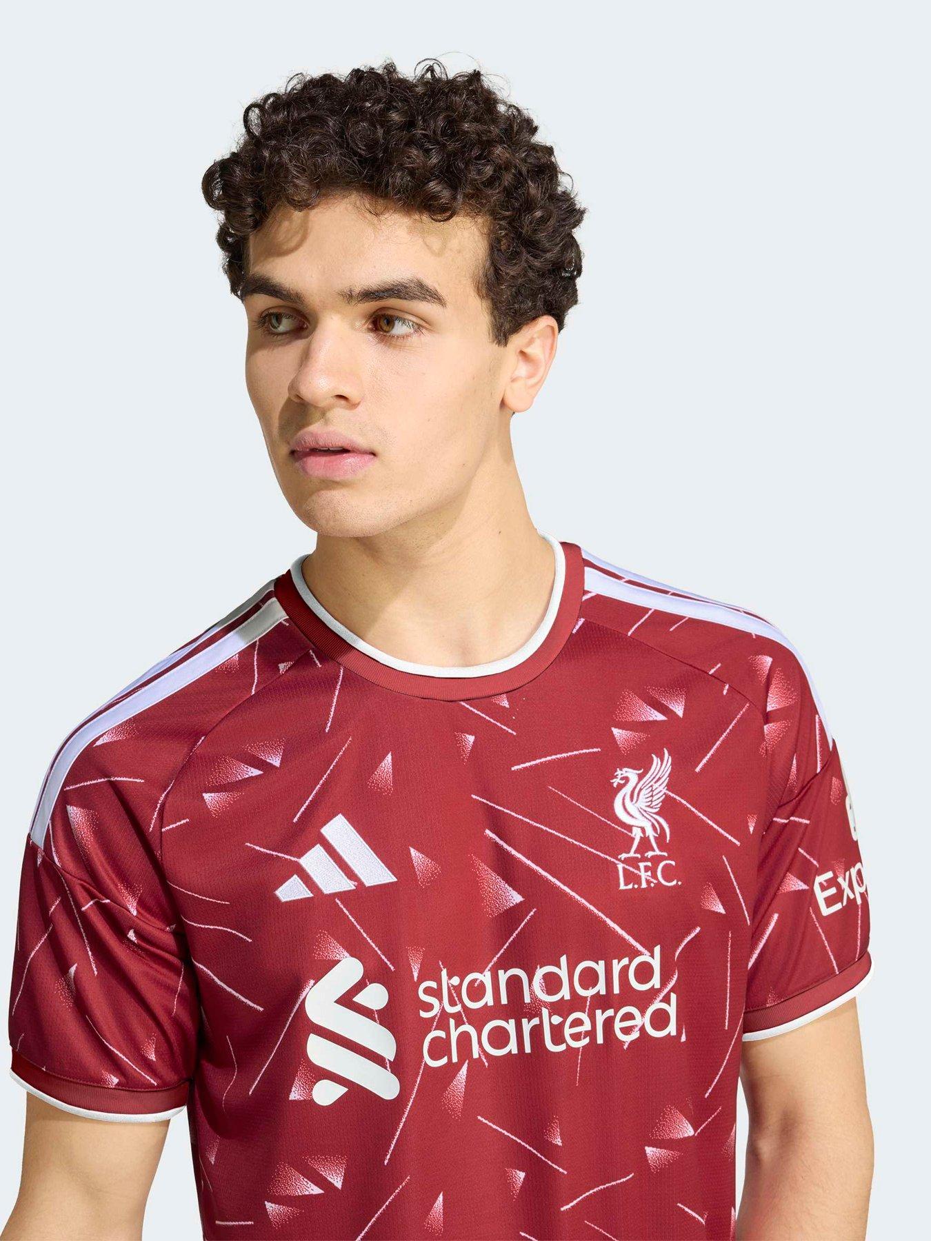 Image 4 of 5 of adidas Mens Liverpool Fc 26/27 Home Stadium Replica Shirt - Red