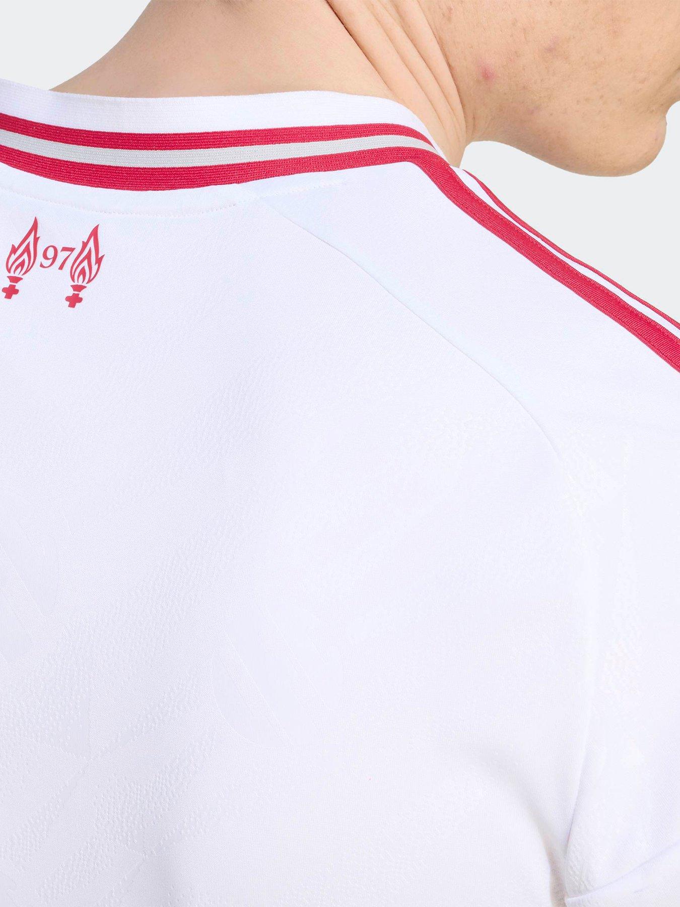 Image 5 of 5 of adidas Mens Liverpool Fc 26/27 Away Replica Football Shirt - White
