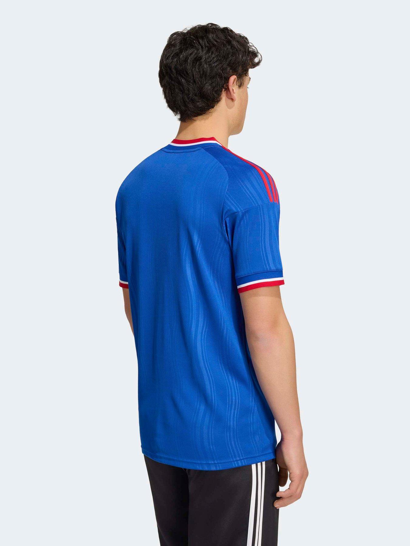 Image 2 of 5 of adidas Mens Manchester United 26/27 Away Replica Football Shirt - Blue