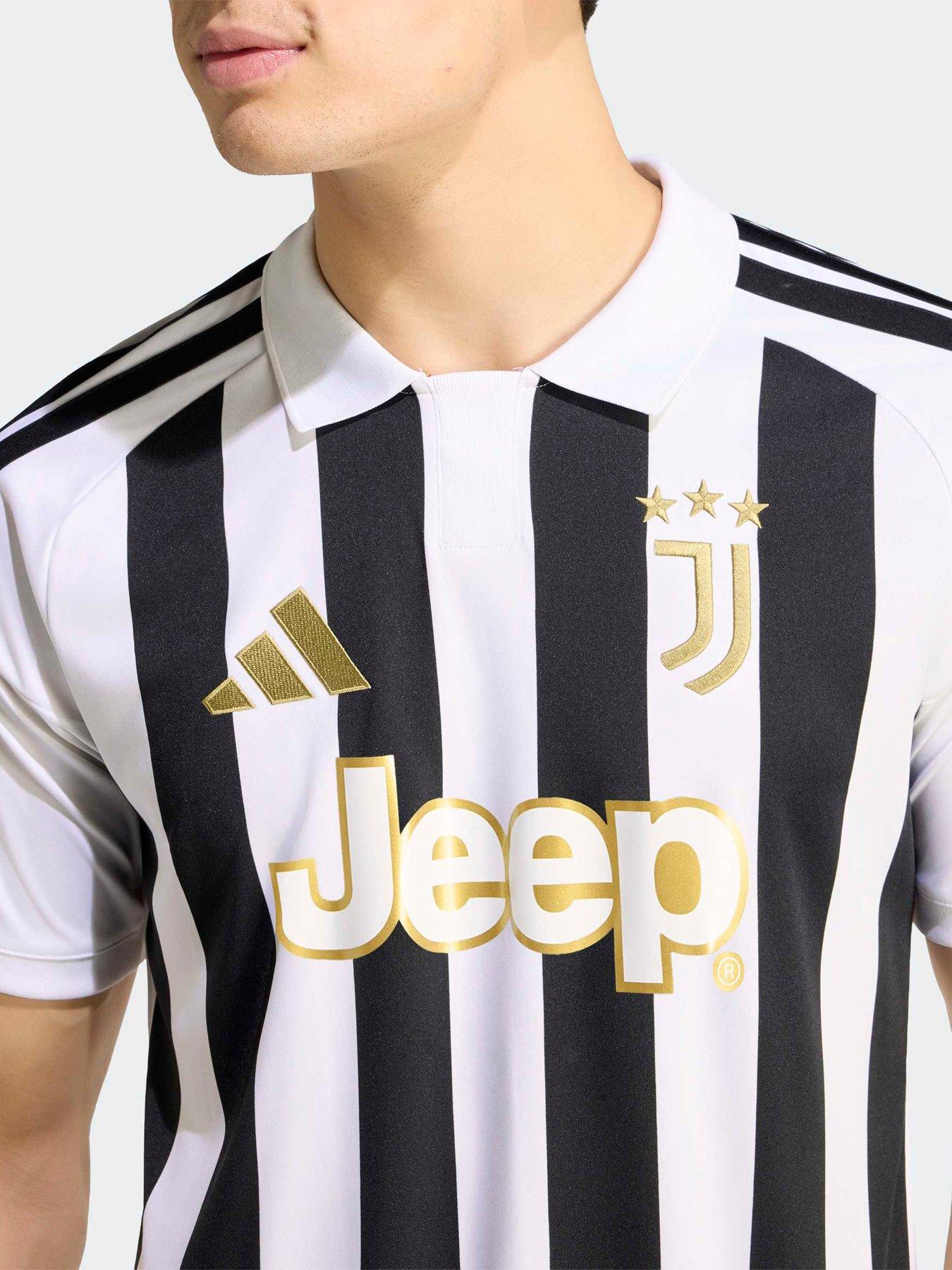 Image 4 of 5 of adidas Mens Juventus FC 26/27 Home Stadium Replica Shirt - White