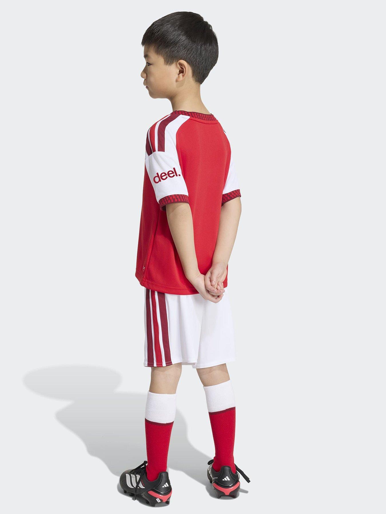 Image 3 of 6 of adidas PRE ORDER&nbsp;Junior Arsenal Fc 26/27 Home Mini Kit - Red