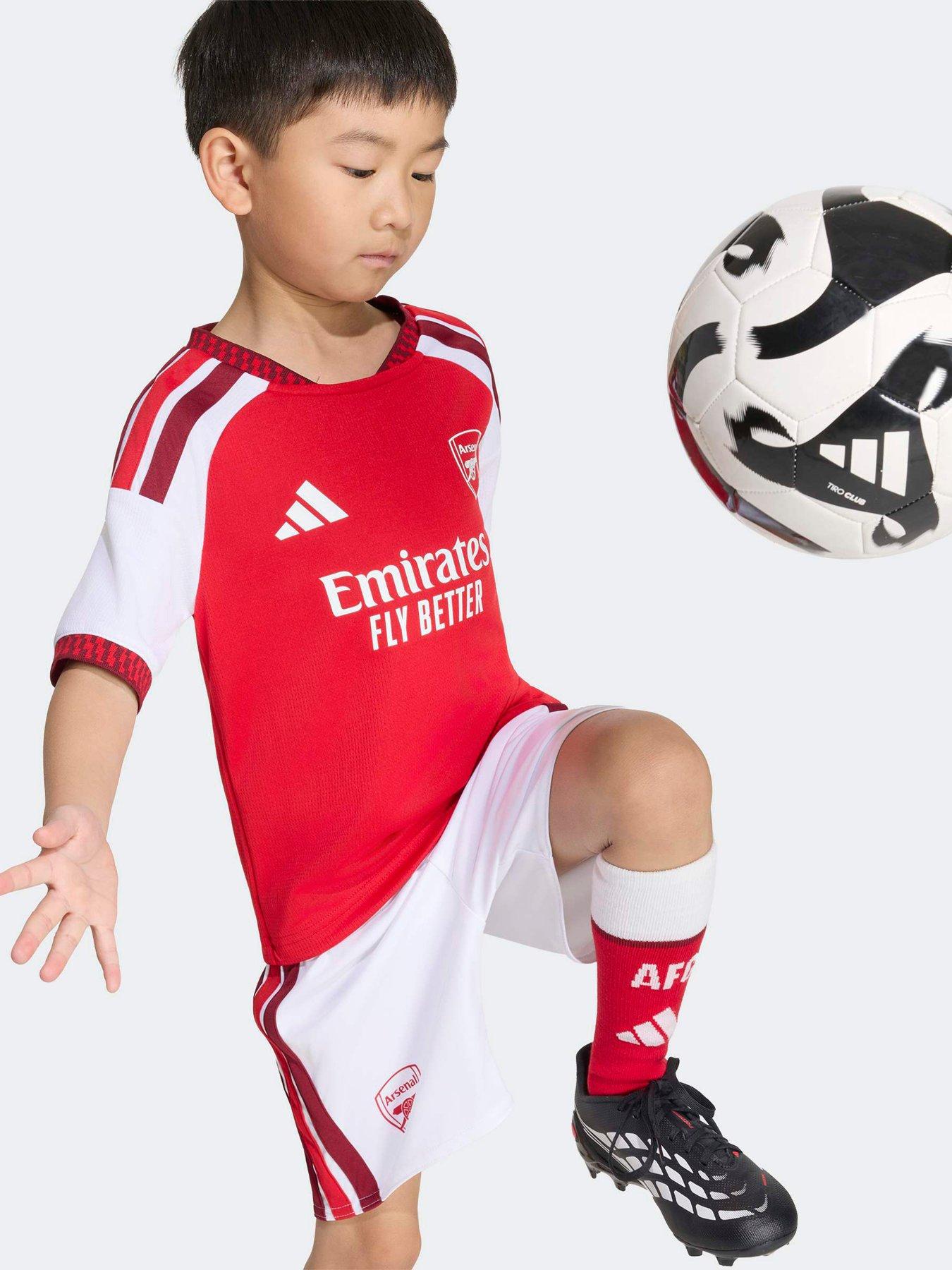 Image 5 of 6 of adidas PRE ORDER&nbsp;Junior Arsenal Fc 26/27 Home Mini Kit - Red