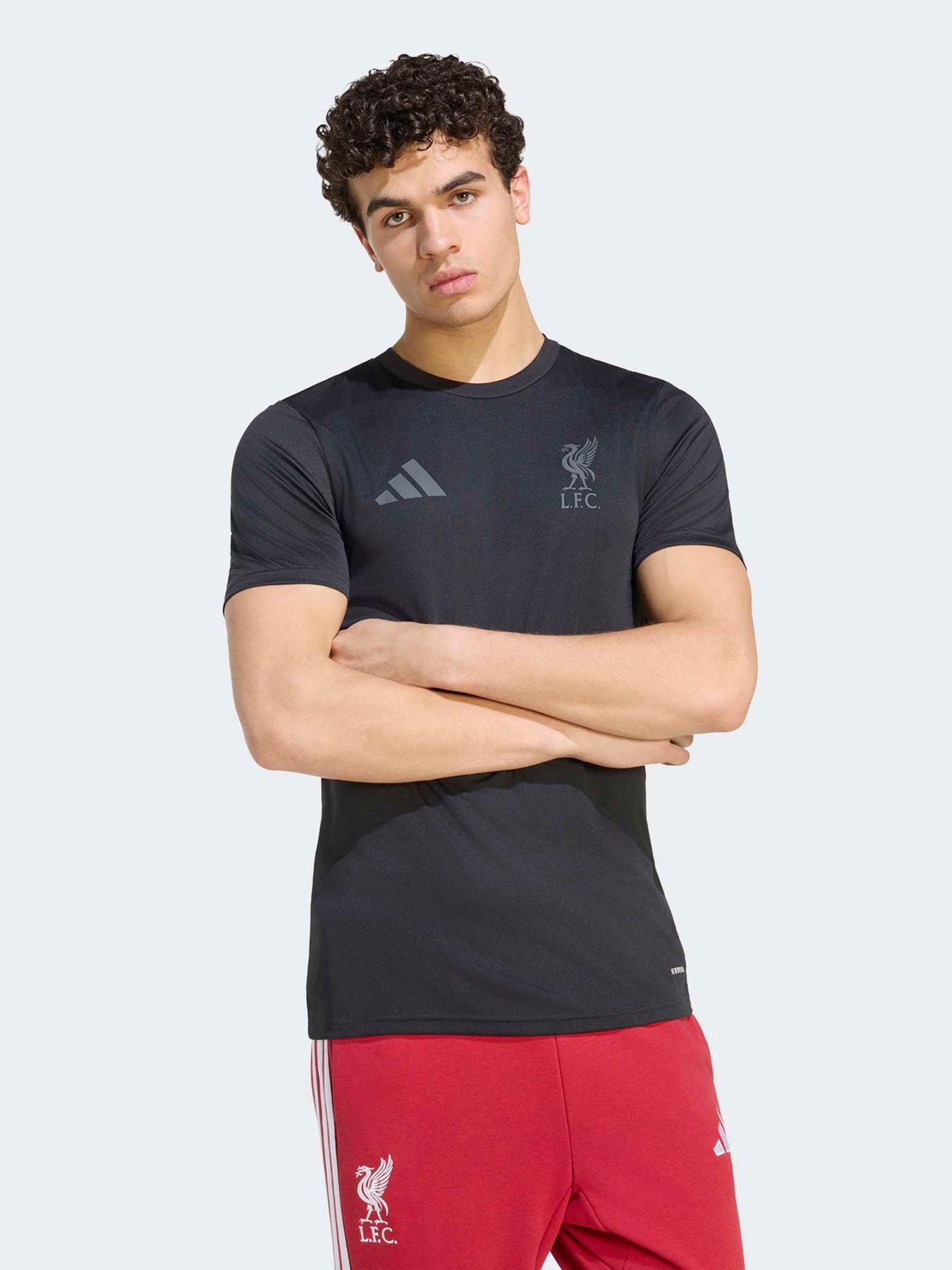adidas Mens Liverpool Fc Pes T-Shirt - Black