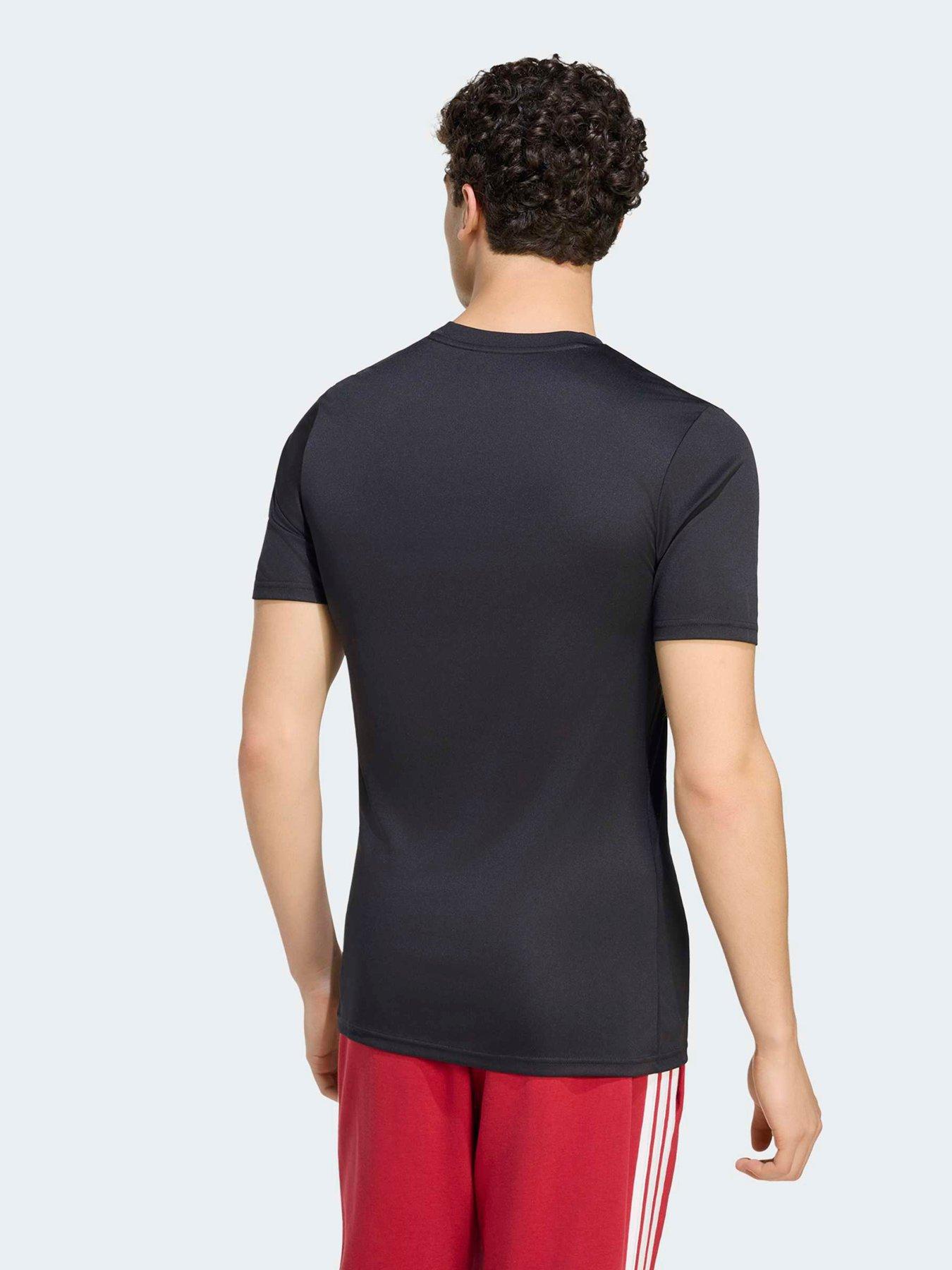 Image 2 of 5 of adidas Mens Liverpool Fc Pes T-Shirt - Black
