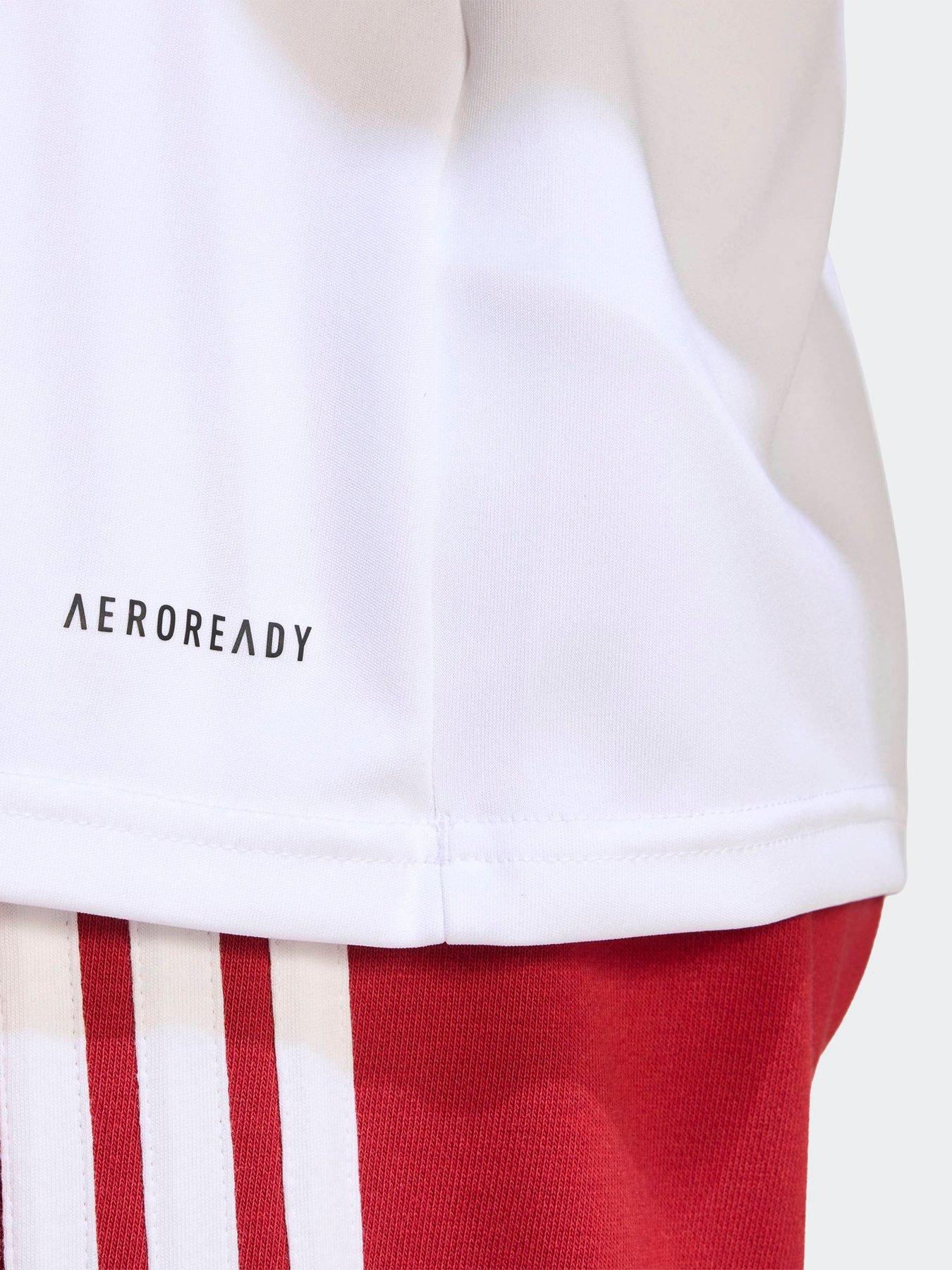 Image 5 of 5 of adidas Mens Liverpool FC Pes T-Shirt - White