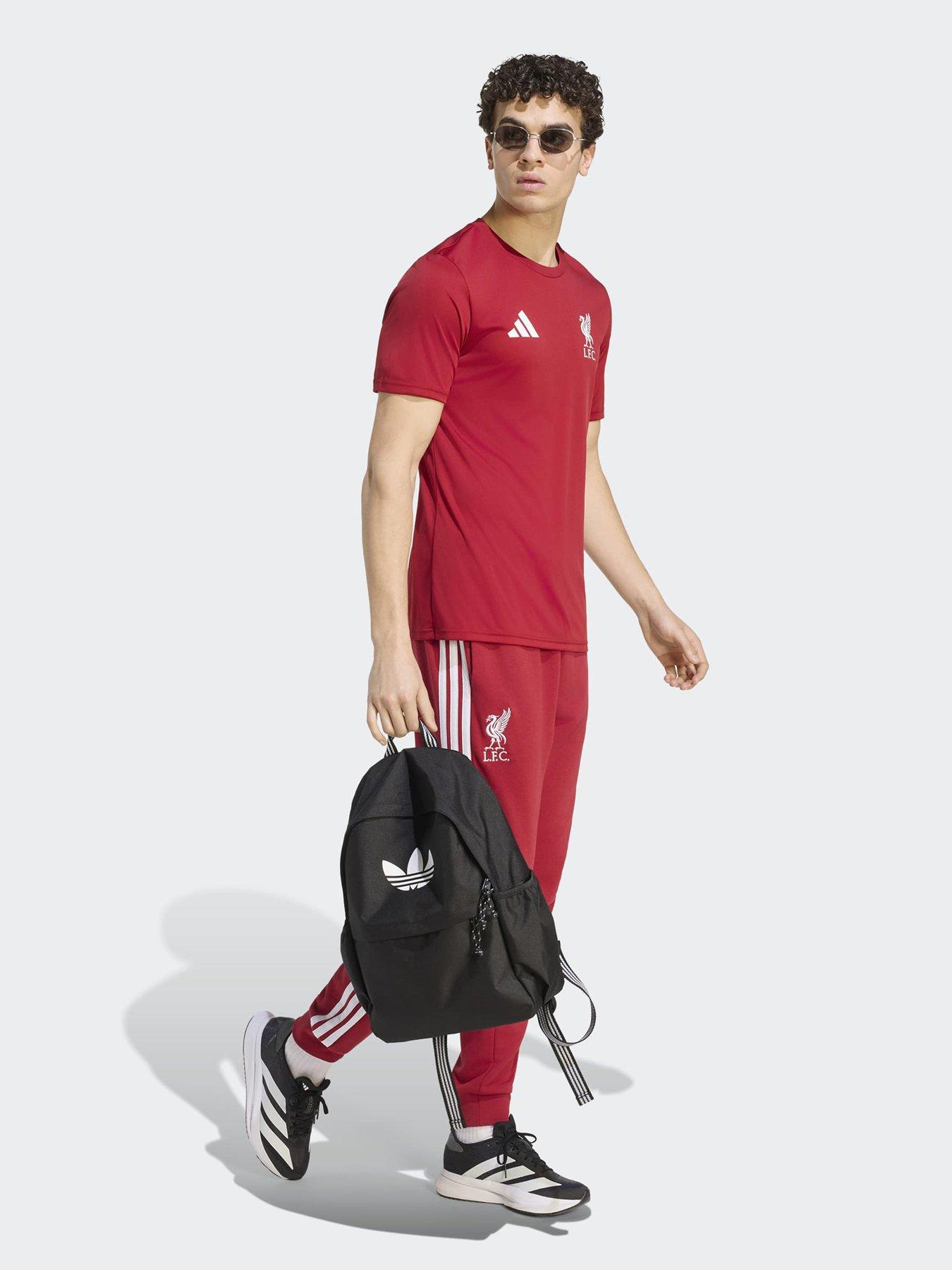 Image 3 of 5 of adidas Mens Liverpool Fc Pes T-Shirt - Red