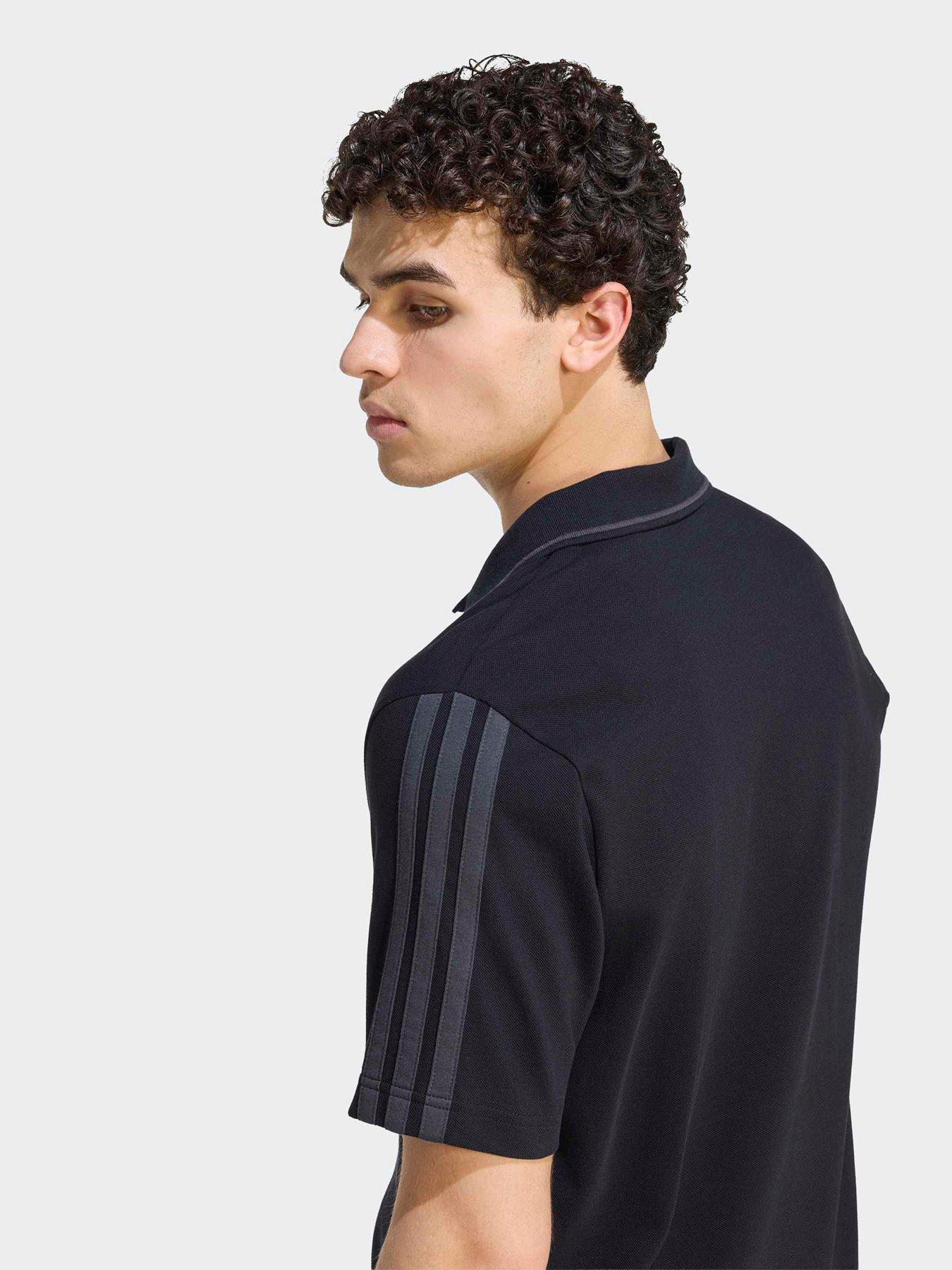 Image 5 of 5 of adidas Mens Liverpool FC DNA Polo Shirt - Black