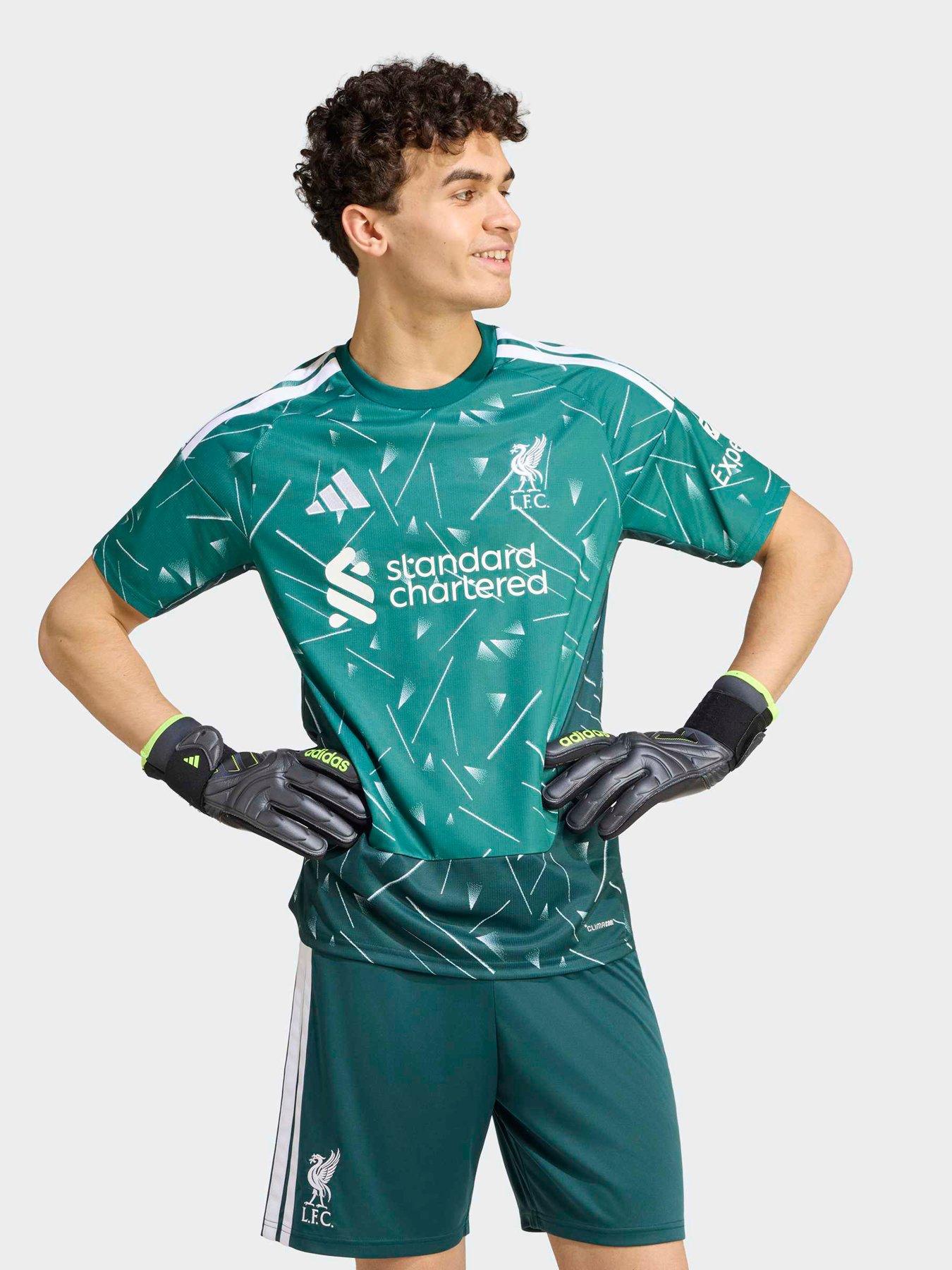 Image 1 of 5 of adidas Mens Liverpool Fc 26/27 Home Goal Keeper Stadium Replica Shirt - Green