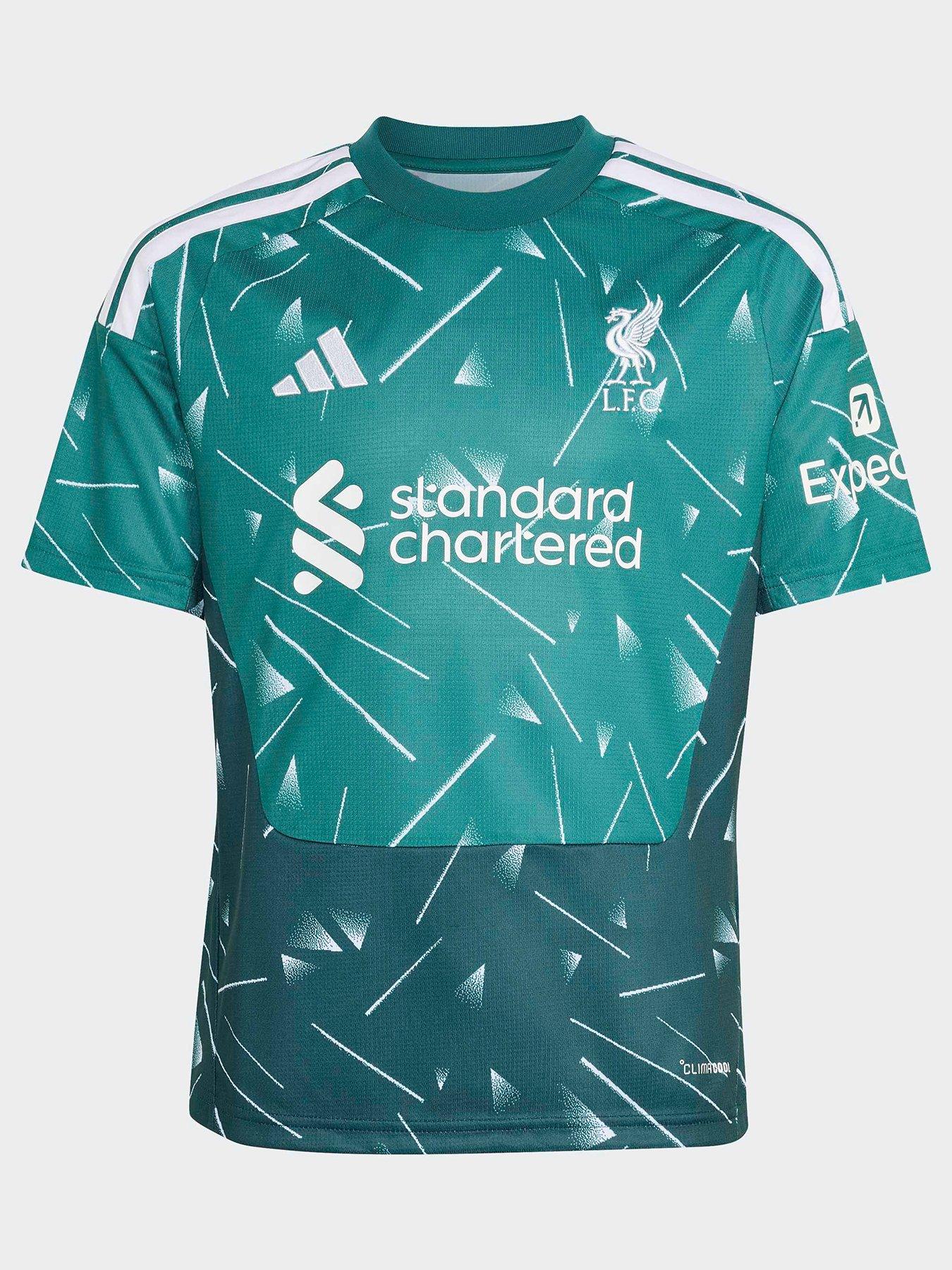 adidas Junior Liverpool Fc 26/27 Home Goal Keeper Stadium Replica Shirt - Green