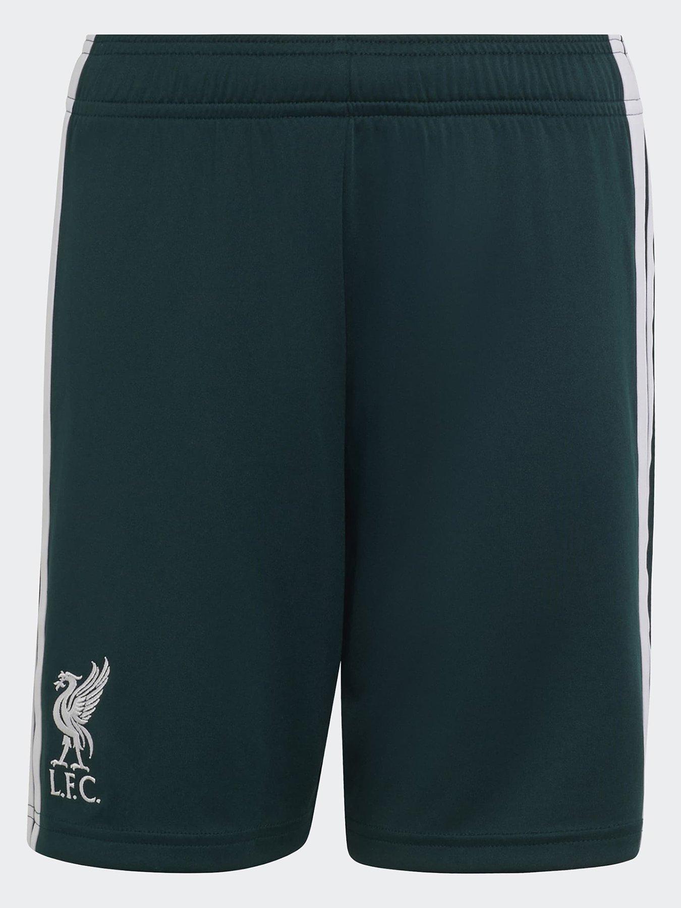 Adidas Junior Liverpool Fc 26/27 Goal Keeper Shorts - Green