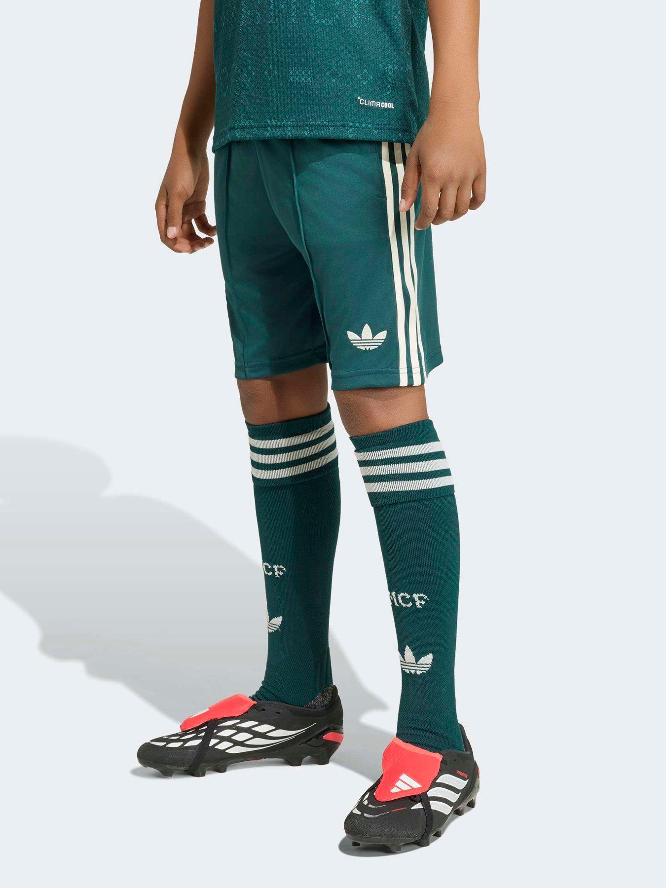 Adidas Junior Real Madrid 26/27 Away Shorts - Green