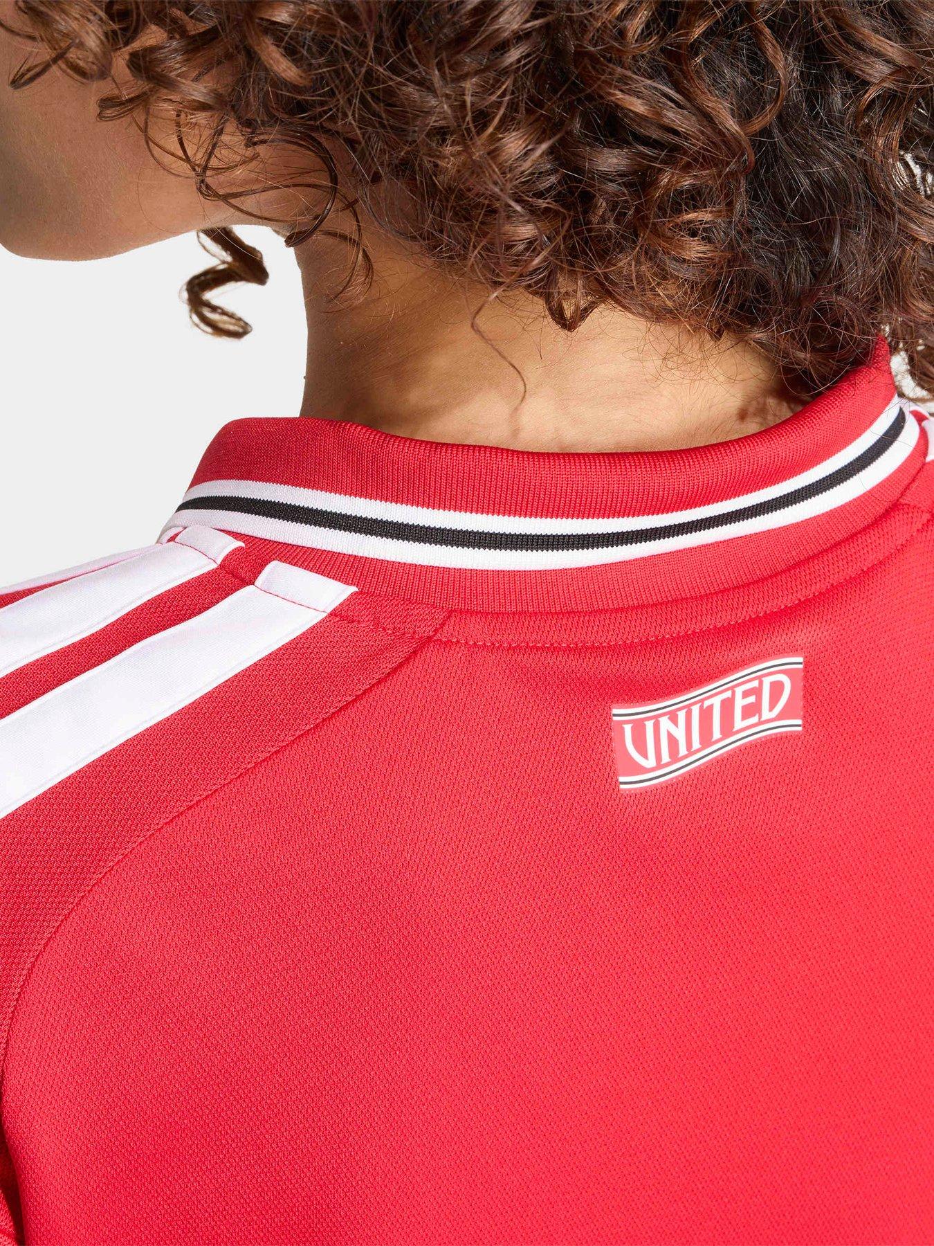 Image 5 of 5 of adidas Womens Manchester United 26/27 Home Stadium Replica Shirt - Red