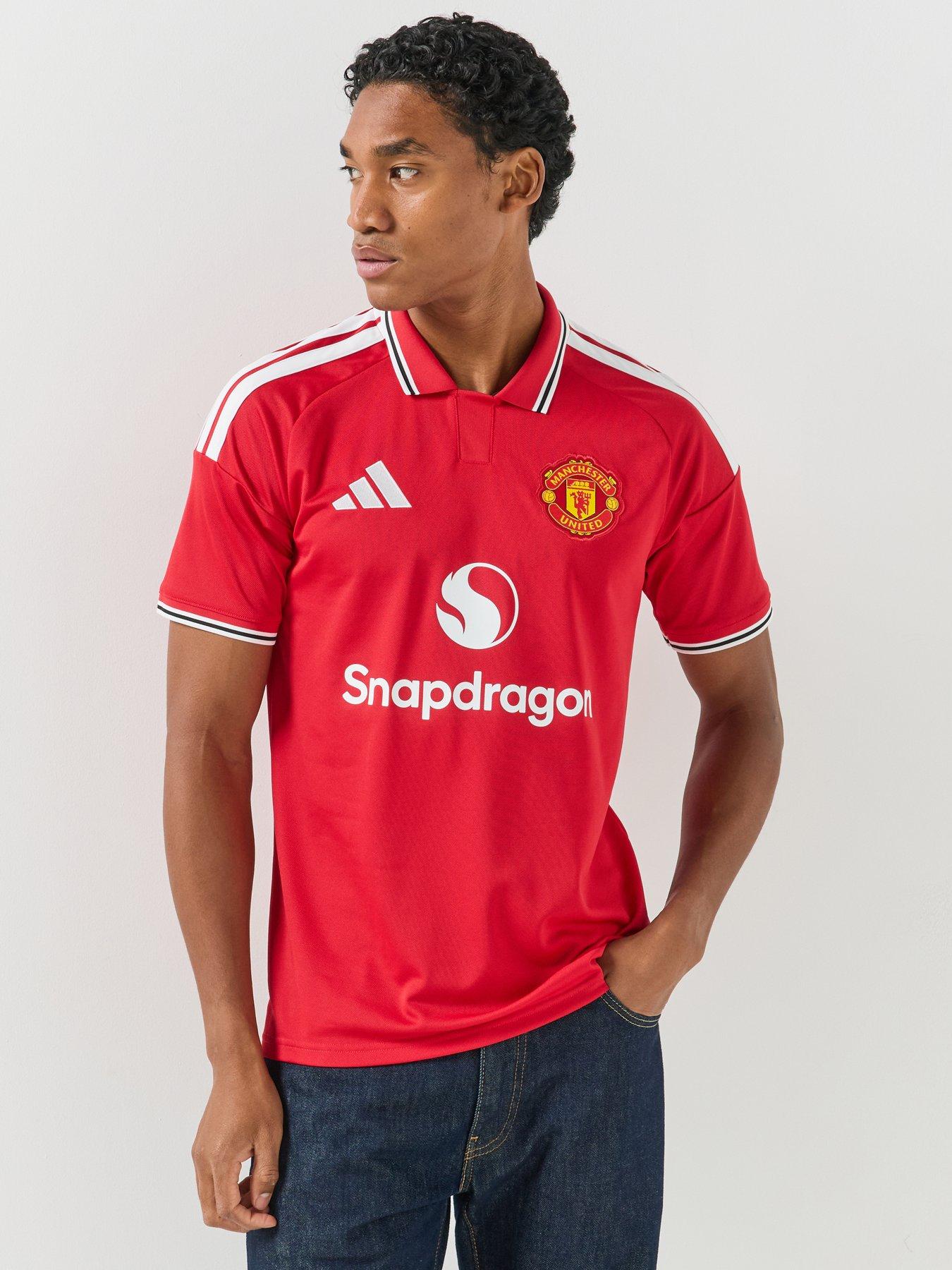 Adidas Mens Manchester United 26/27 Home Stadium Replica Shirt - Red